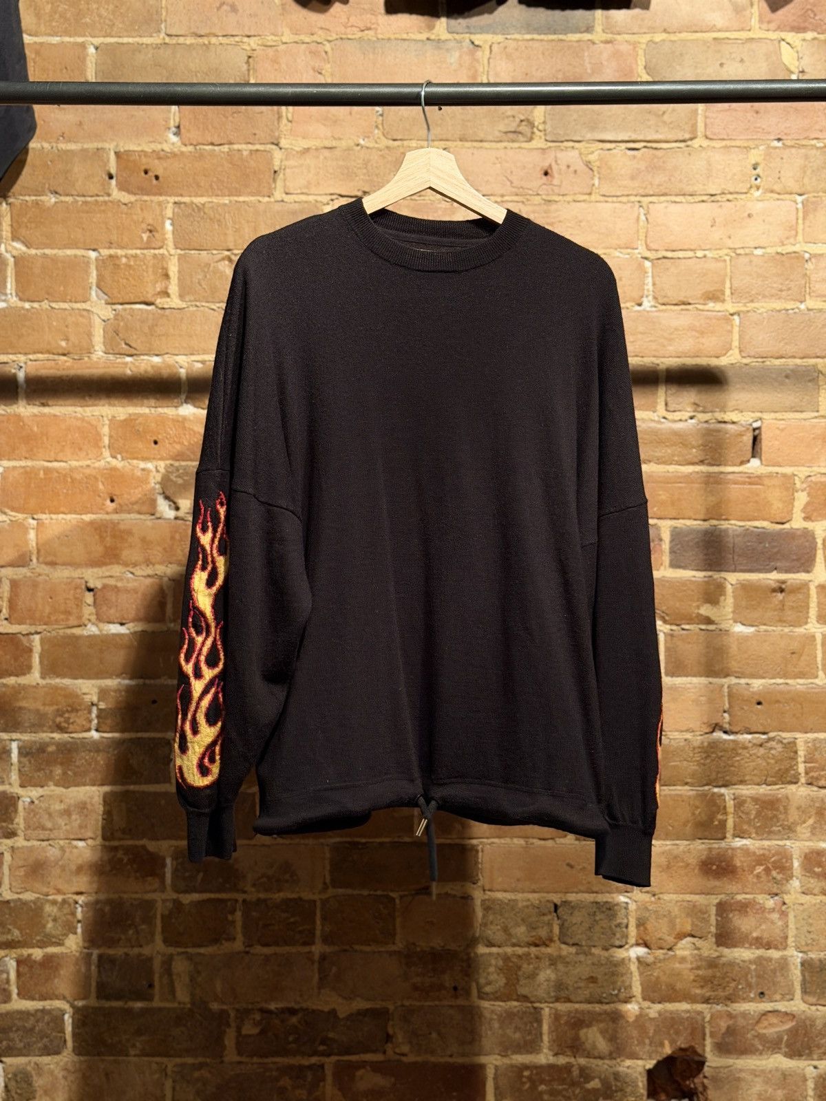 Palm Angels Palm Angels Flame Knit Size US M / EU 48-50 / 2 - 1 Thumbnail