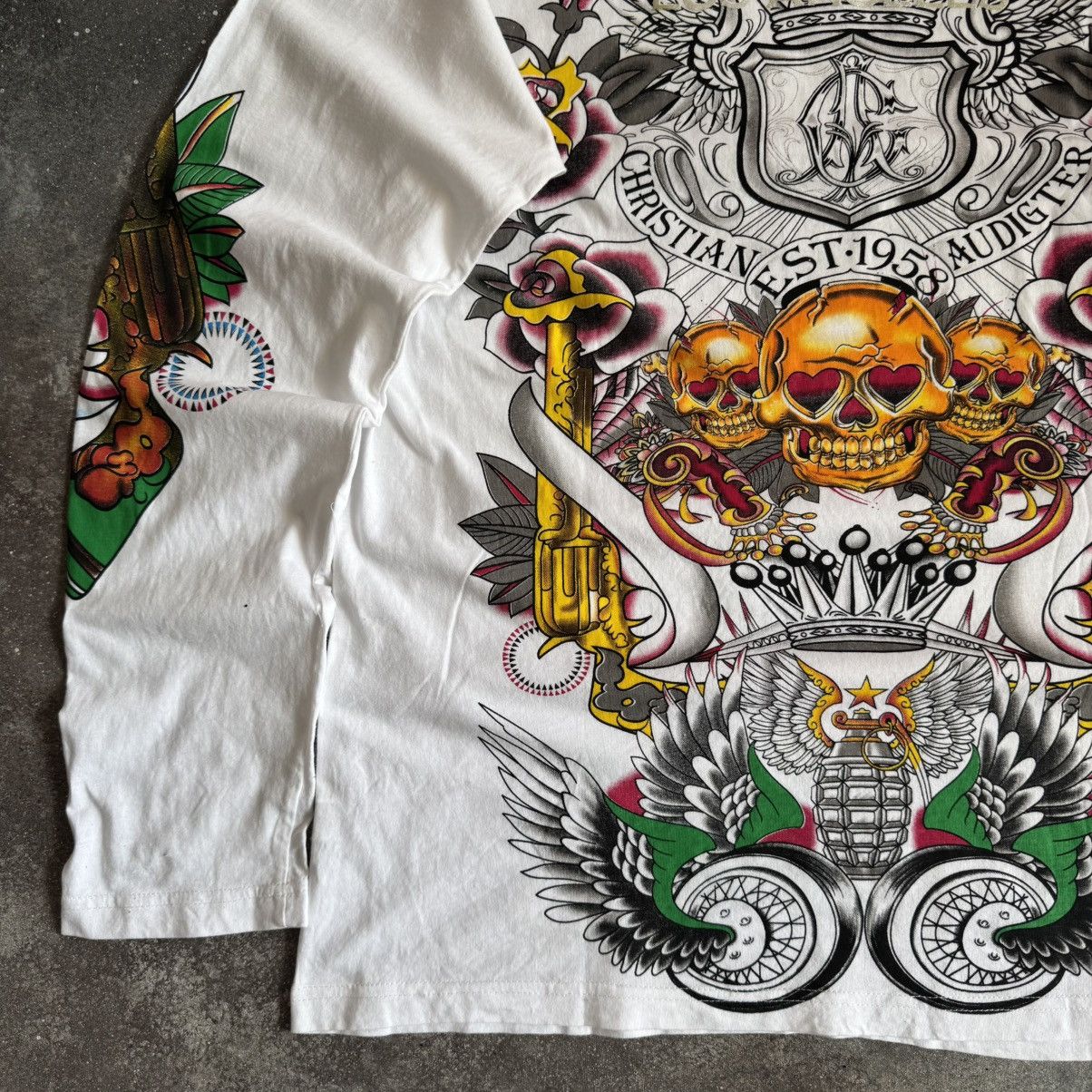 Ed Hardy Christian Audigier (Ed Hardy) Y2K Vintage Long Sleeve Top Size US XL / EU 56 / 4 - 14 Thumbnail