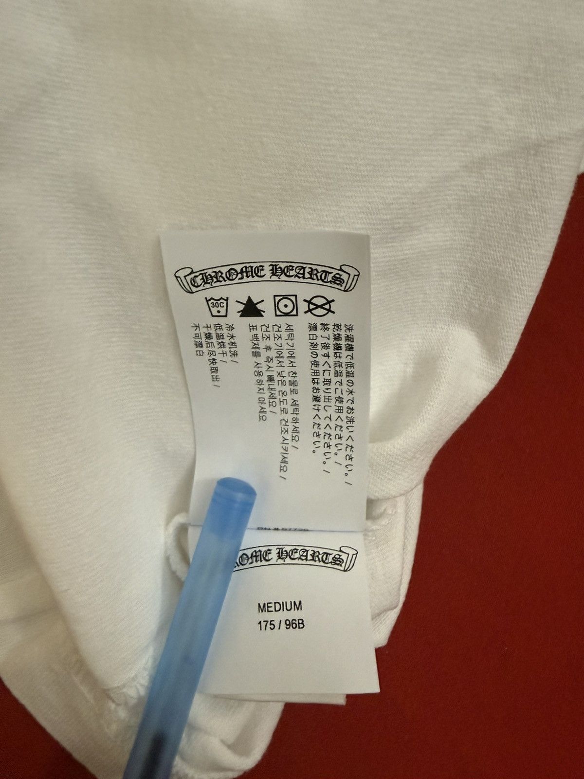 Chrome Hearts Chrome Heart Embordery Tee Size US M / EU 48-50 / 2 - 8 Thumbnail