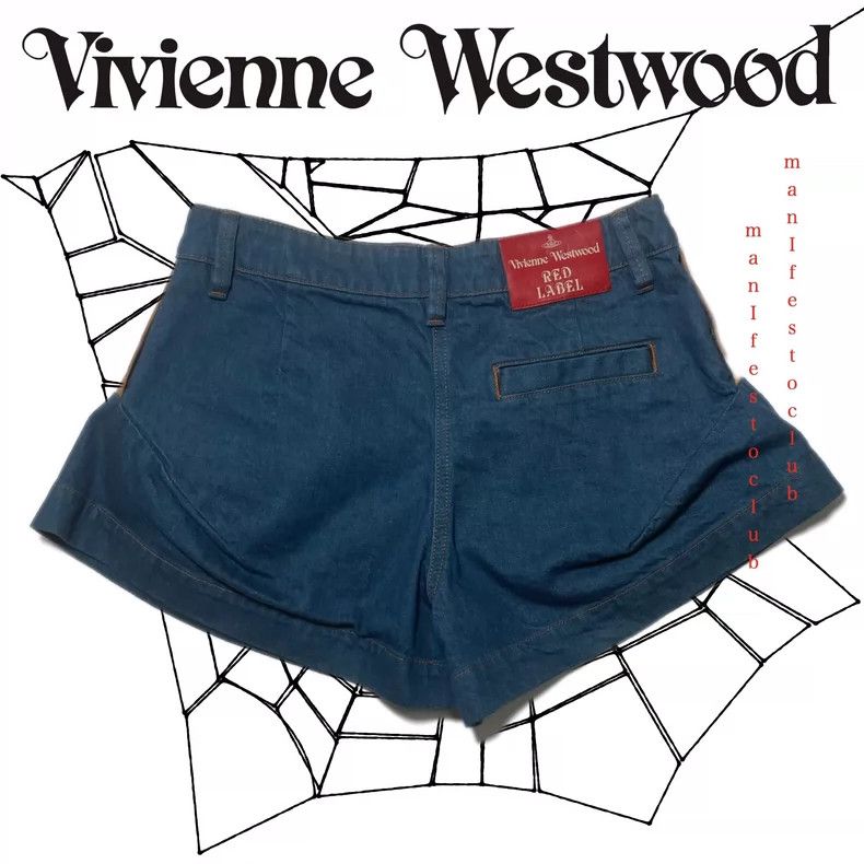 Vivienne Westwood Vivienne Westwood sizeM Blue dress pants and shorts Size 27" / US 4 / IT 40 - 2 Thumbnail