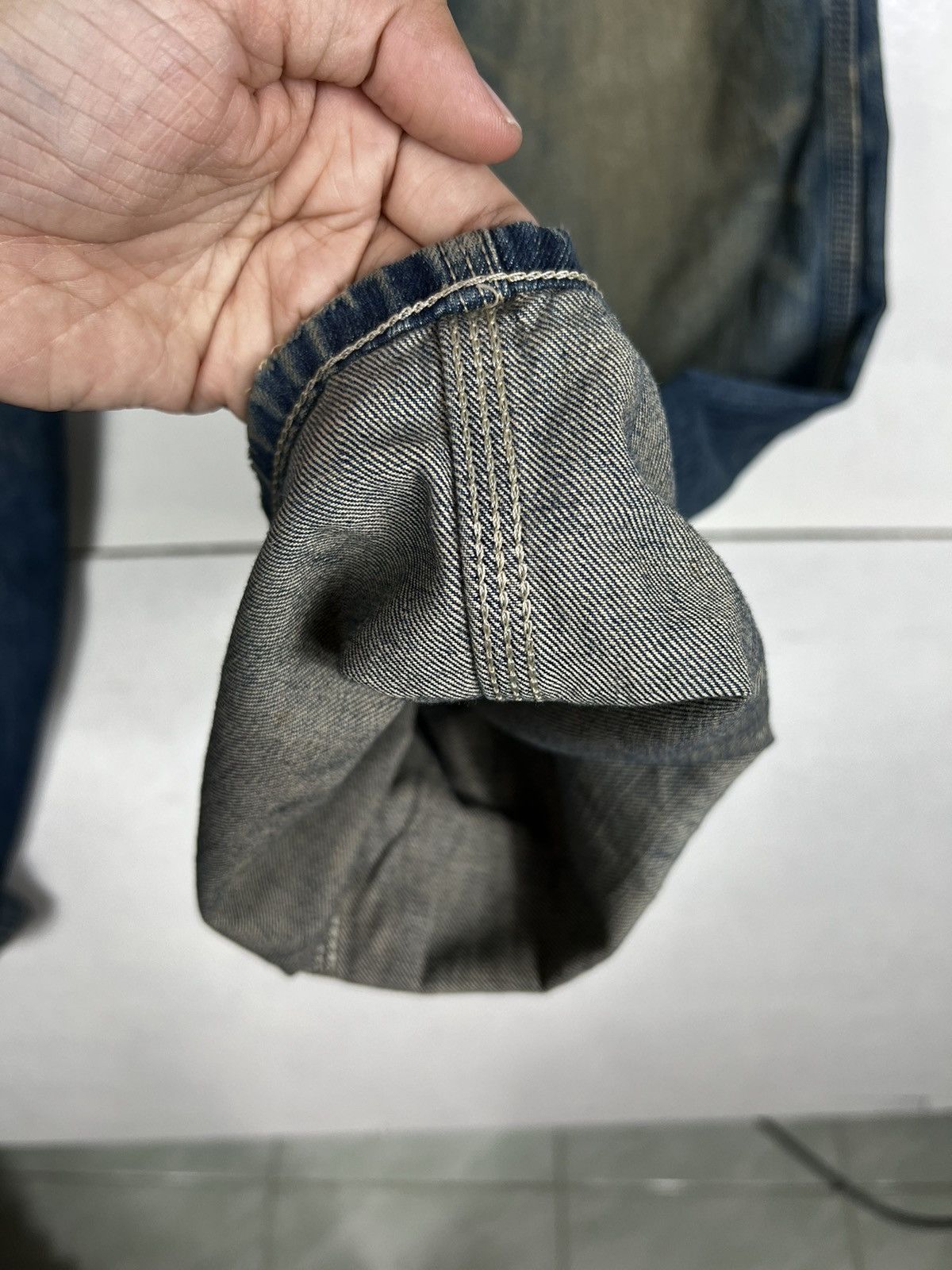 Lee × Vintage 🔥 VINTAGE LEE UNION MADE WORKS DENIM Size US 32 / EU 48 - 11 Thumbnail