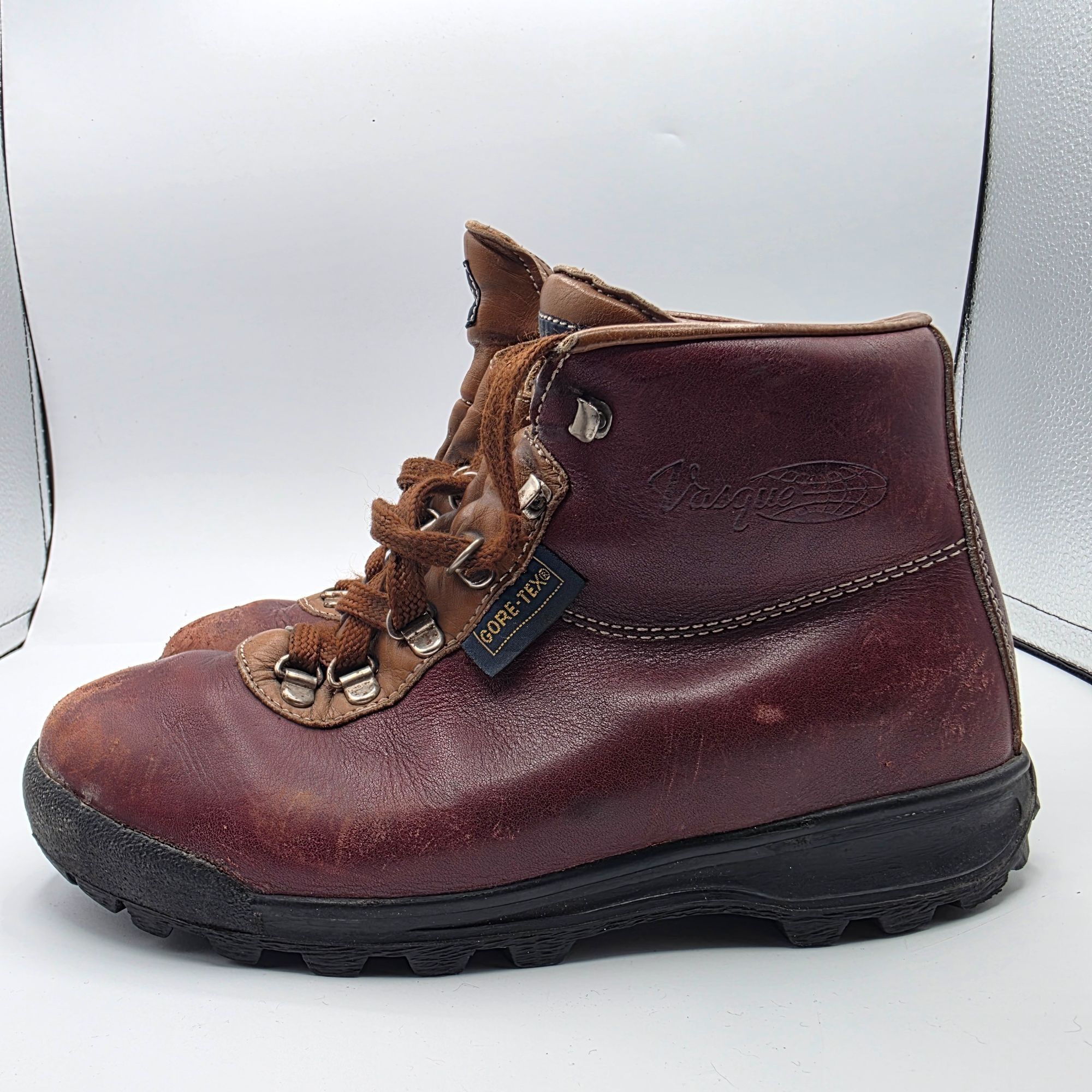 Vasque Vasque Gore Tex Womens Hiking Boots 7M Brown Leather Waterpr Size US 7 / IT 37 - 14 Thumbnail