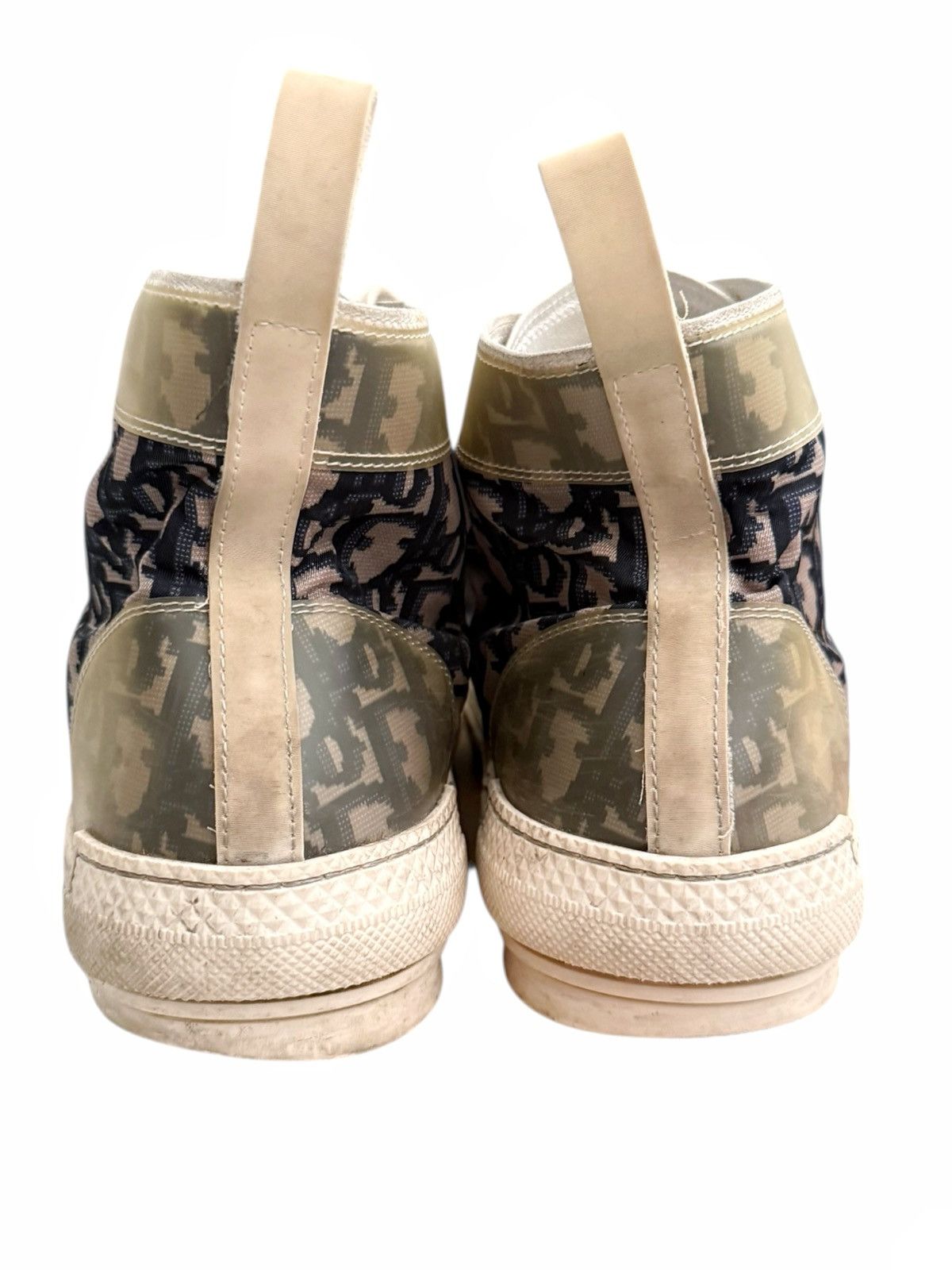 Dior B23 Hightop Navy Monogram Sneaker Size US 11 / EU 44 - 4 Thumbnail