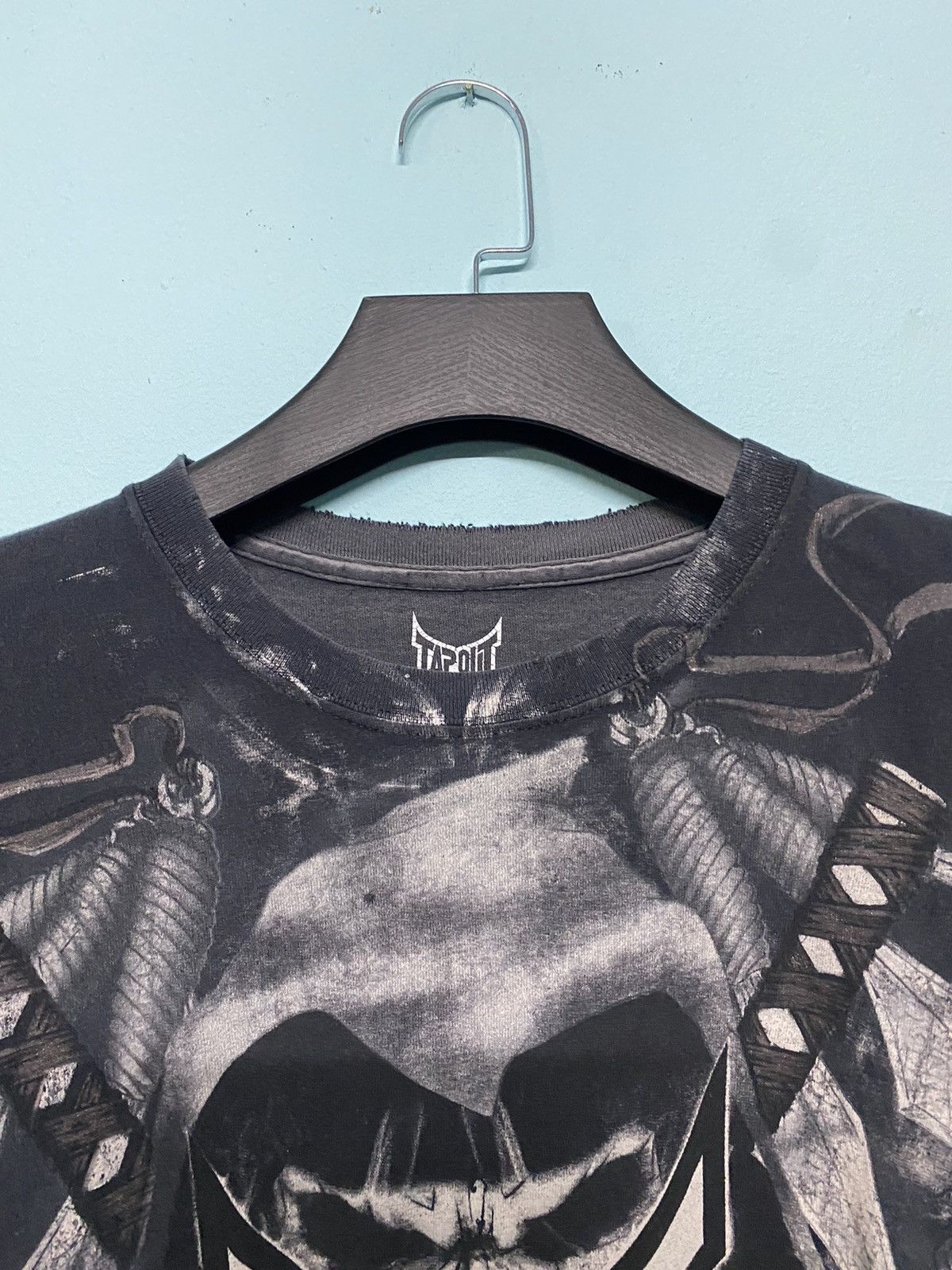 Tapout Vintage 2010's TapOut Skull Samurai Sword Design Size US S / EU 44-46 / 1 - 4 Thumbnail