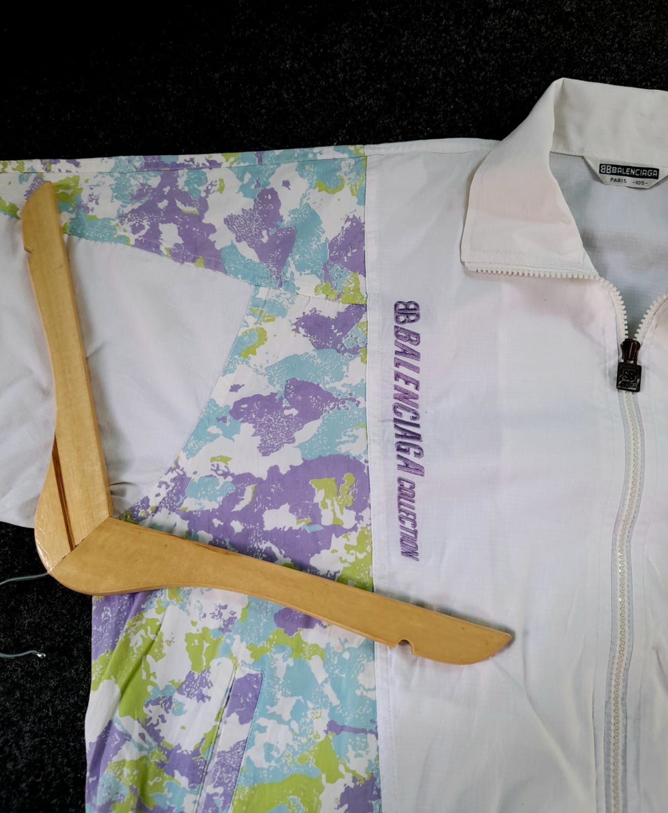 image of 90Ś Balenciaga Jacket X Jacket Balenciaga in White, Men's (Size Large)
