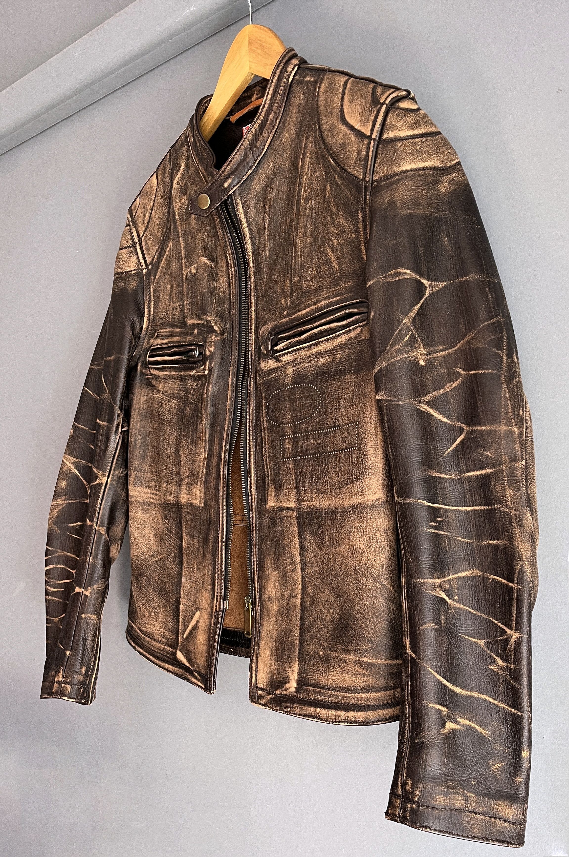 Levi's Levi's Motorcycle Leather Jacket Vultures V8 Bonnieville Size US S / EU 44-46 / 1 - 4 Thumbnail