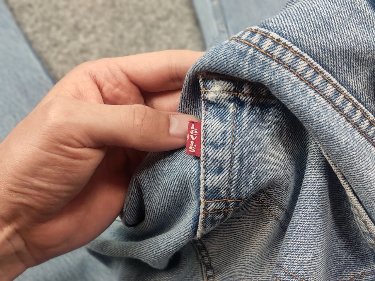 Levi's Vintage 90's Levis 501 Sashiko Patchwork Face Jeans watanabe Size US 33 - 21 Thumbnail
