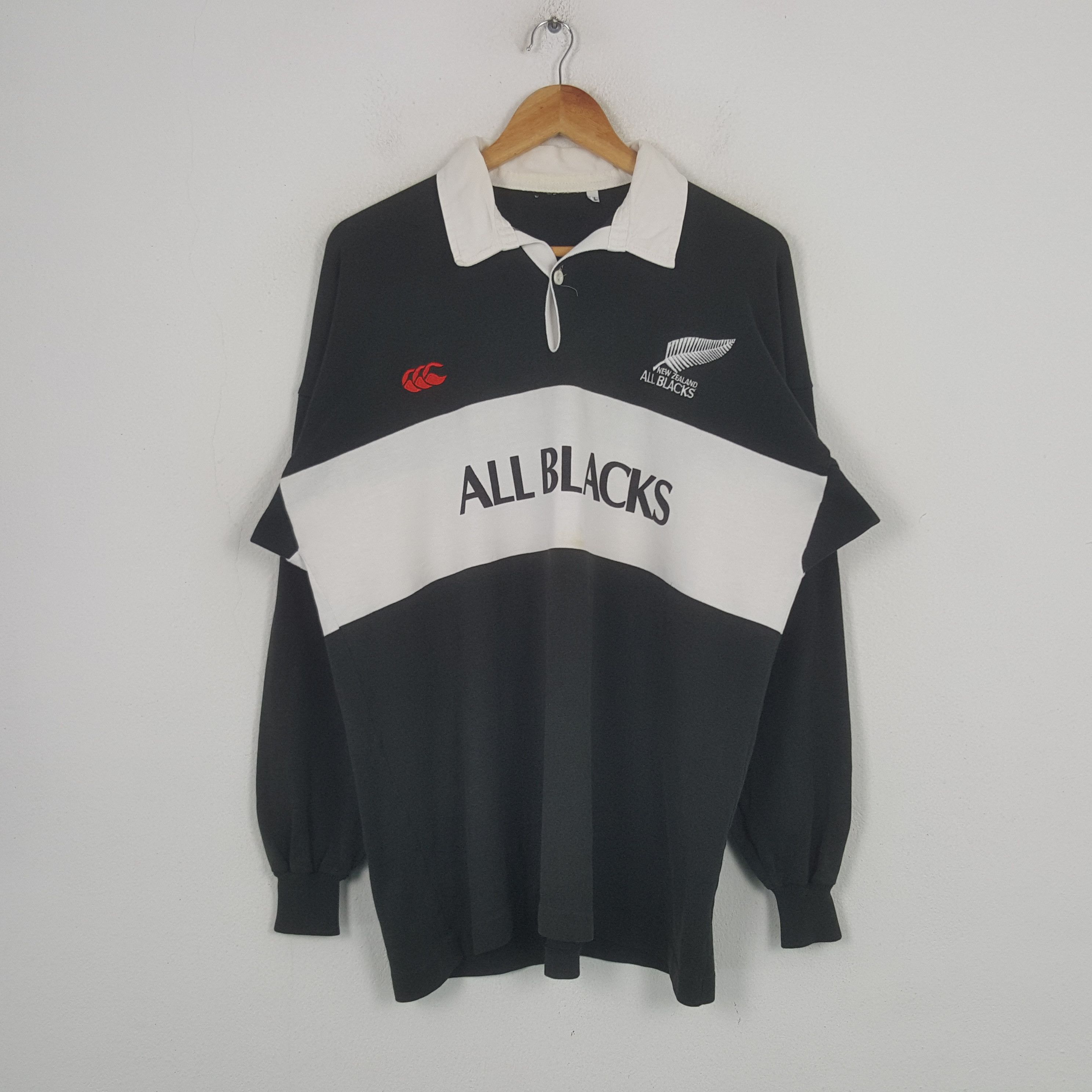Canterbury of New Zealand Vintage Canterbury Of New Zealand All Black Polo Shirt RR21 Size US XL / EU 56 / 4 - 1 Thumbnail