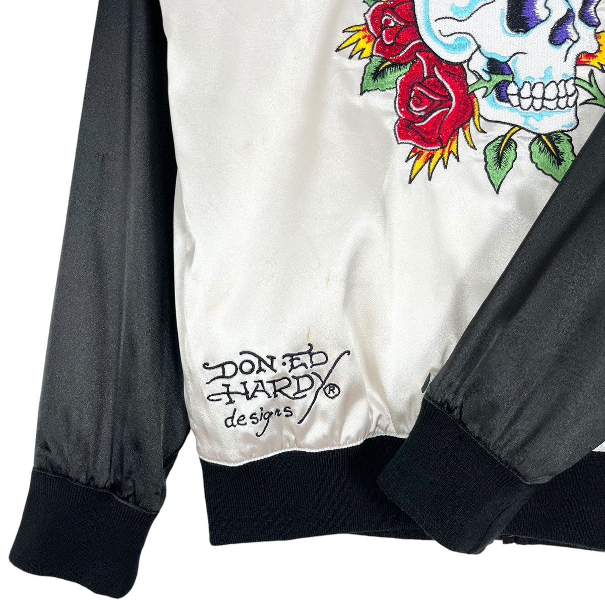 Christian Audigier × Ed Hardy Ed Hardy by Christian Audigier Women’s Sukajan Jacket Size S / US 4 / IT 40 - 10 Thumbnail