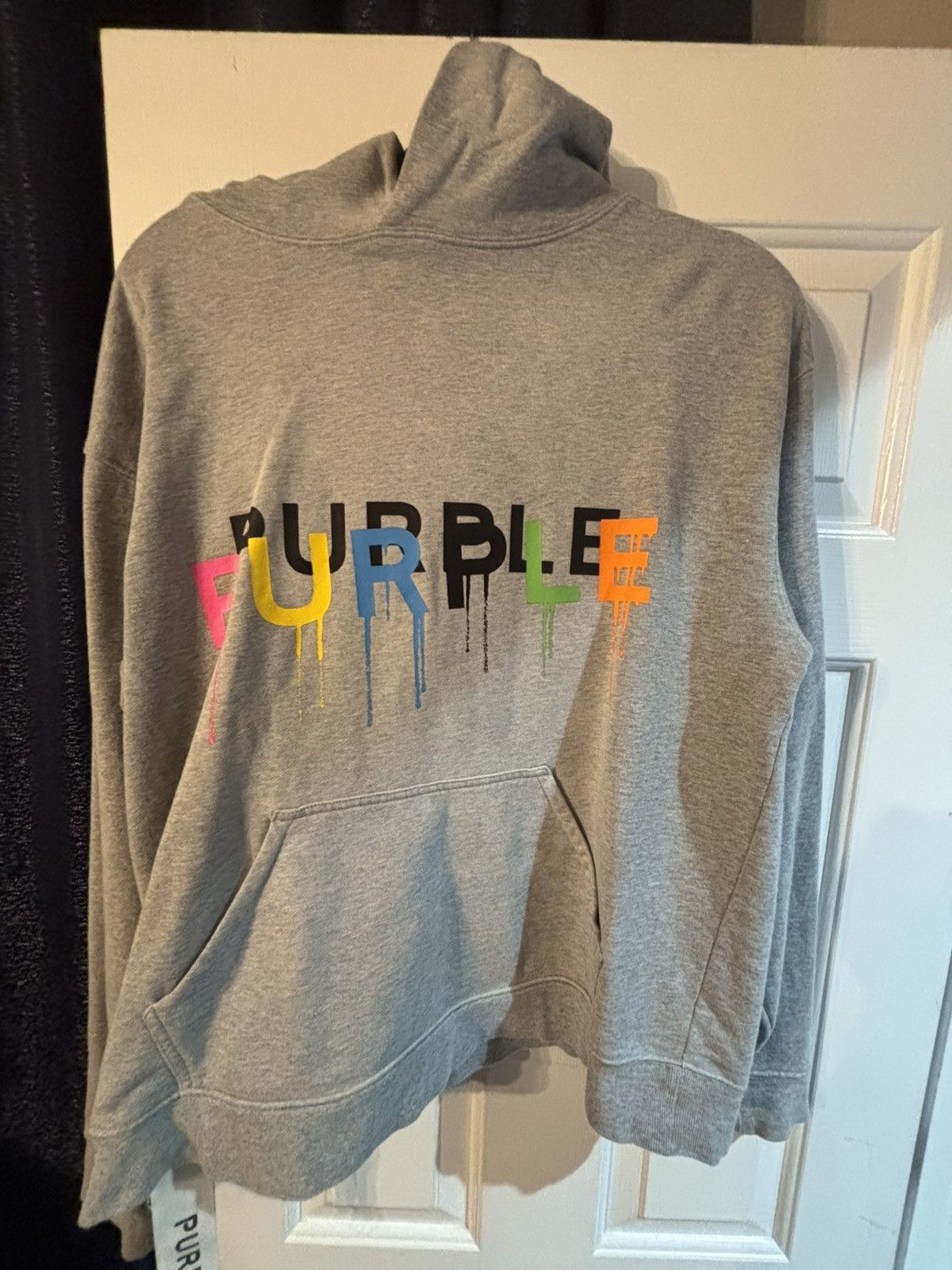 Purple Brand PURPLE BRAND Oversized Long-Sleeve Tee 'Off White' Size US S / EU 44-46 / 1 - 1 Thumbnail