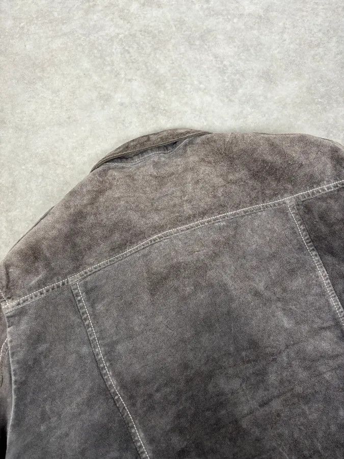 Giorgio Brato 2000s Giorgio Brato Grey Suede Multi-Pocket Leather Jacket Size US M / EU 48-50 / 2 - 8 Thumbnail