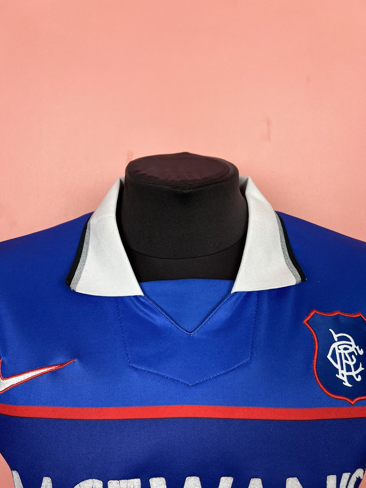 Nike × Vintage Nike x rangers soccer football jersey shirt teen Size US S / EU 44-46 / 1 - 6 Thumbnail