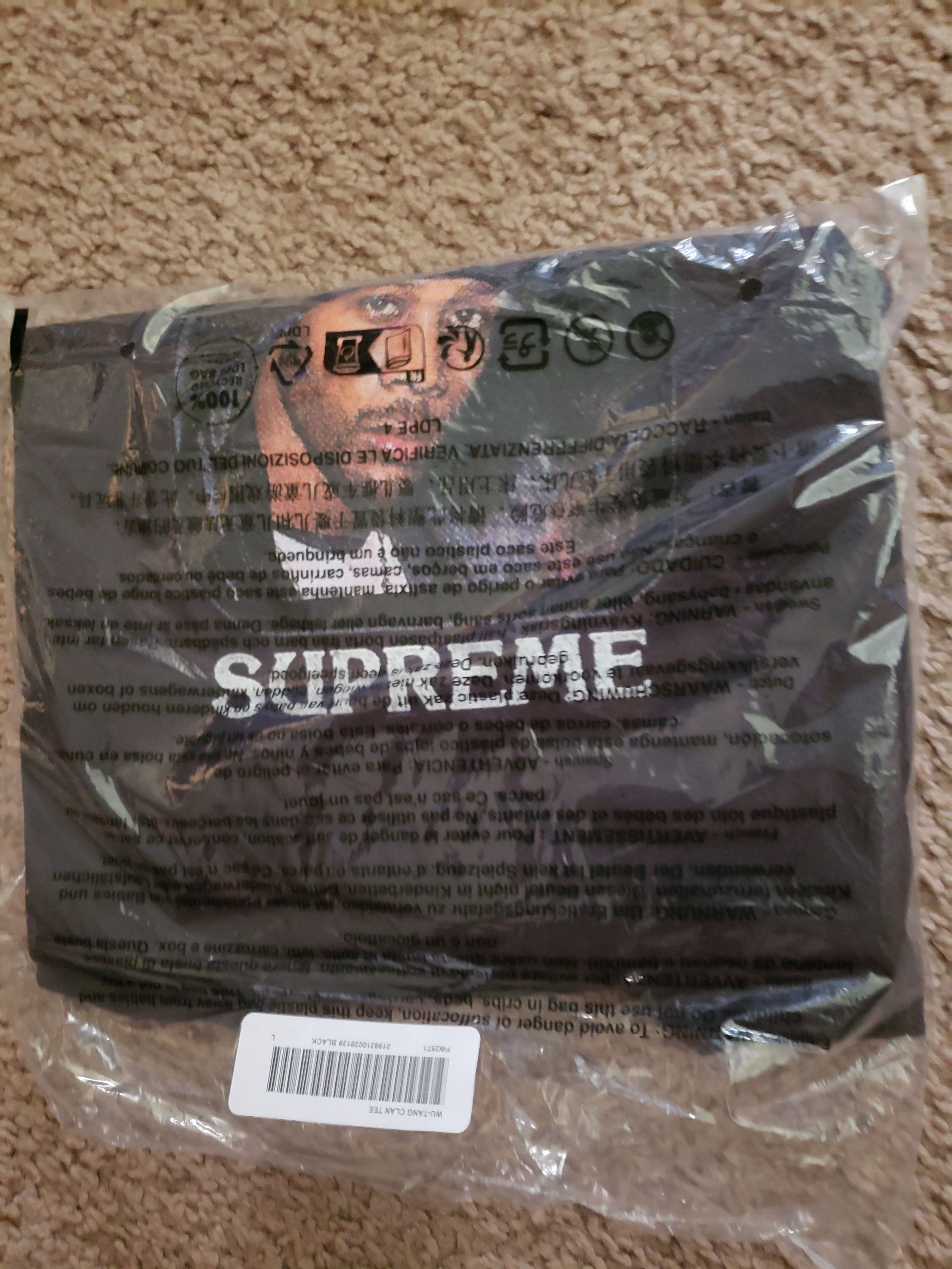 Supreme Supreme X Wu-Tang Clan RZA Tee Size US L / EU 52-54 / 3 - 1 Thumbnail