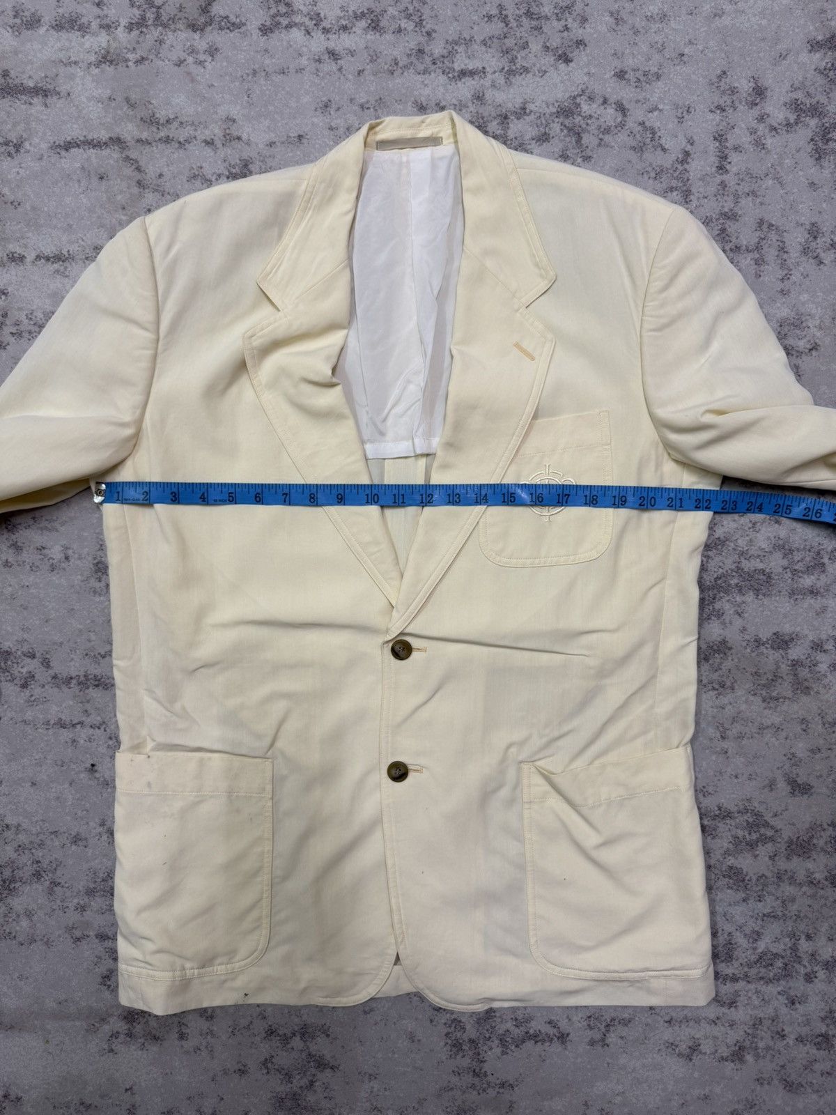 Christian Dior Monsieur VINTAGE 90s CHRISTIAN DIOR EMBROIDERY LOGO CASUAL BLAZER Size US L / EU 52-54 / 3 - 16 Thumbnail