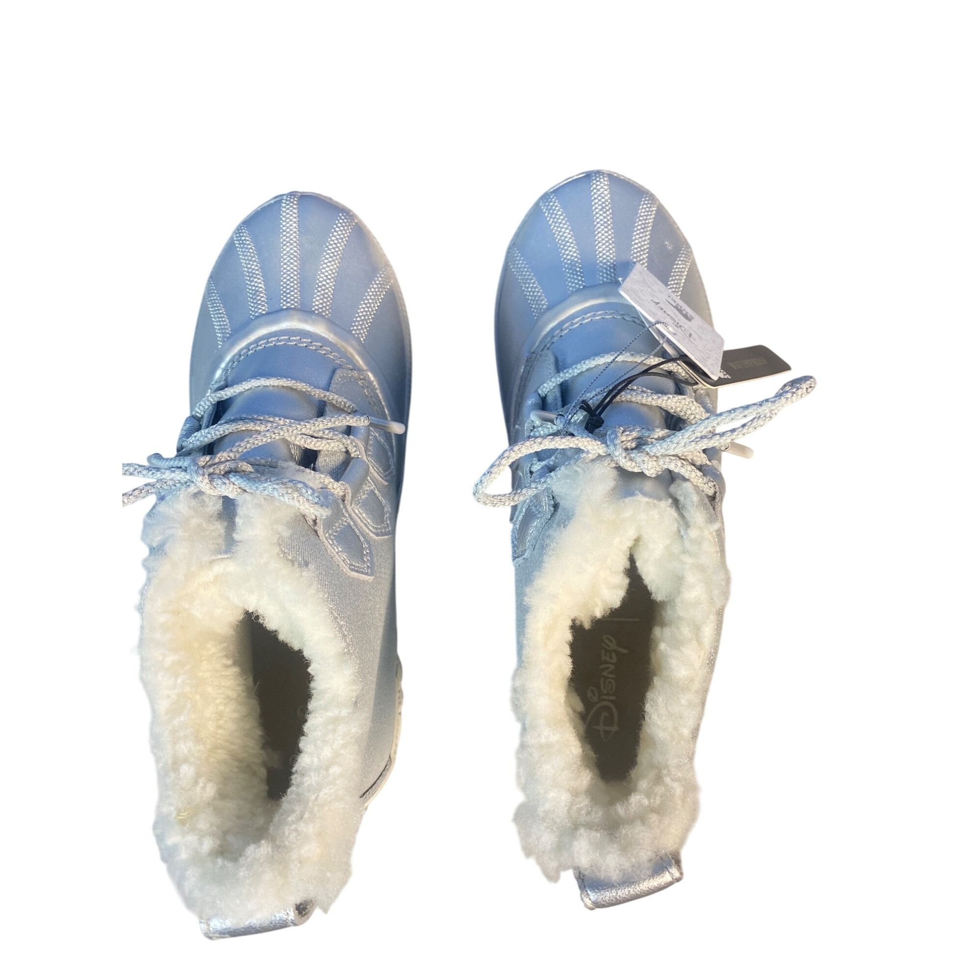 SOREL NEW Sorel Disney Frozen Snow Boots W's 10 Silver Faux Shearl Size US 10 / IT 40 - 8 Thumbnail