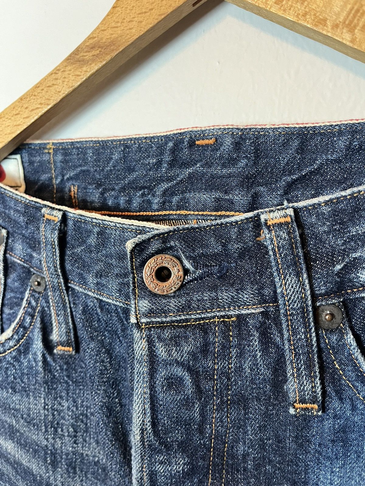 Evisu × Japanese Brand Hand dyed Evisu Jeans Size US 32 / EU 48 - 6 Thumbnail