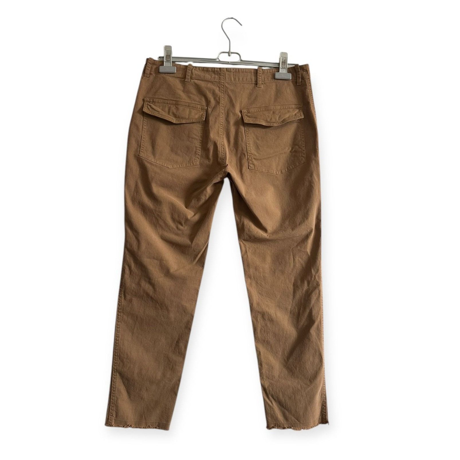 Nili Lotan Nili Lotan Jenna Pants in Caramel, tan, Size 8, New with t Size 30" / US 8 / IT 44 - 2 Thumbnail
