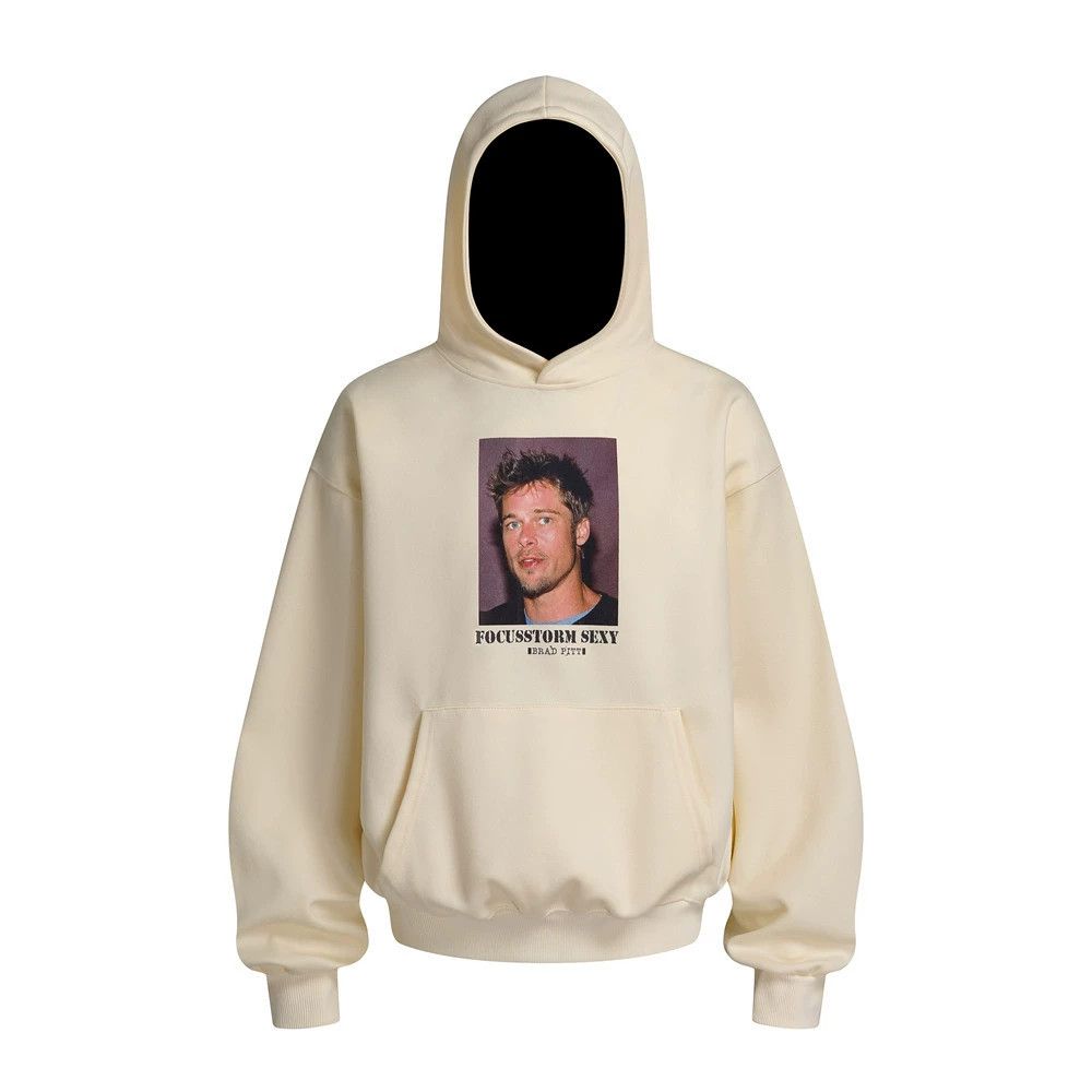 Vintage Loose men's high street casual character print hoodie Size US M / EU 48-50 / 2 - 1 Thumbnail