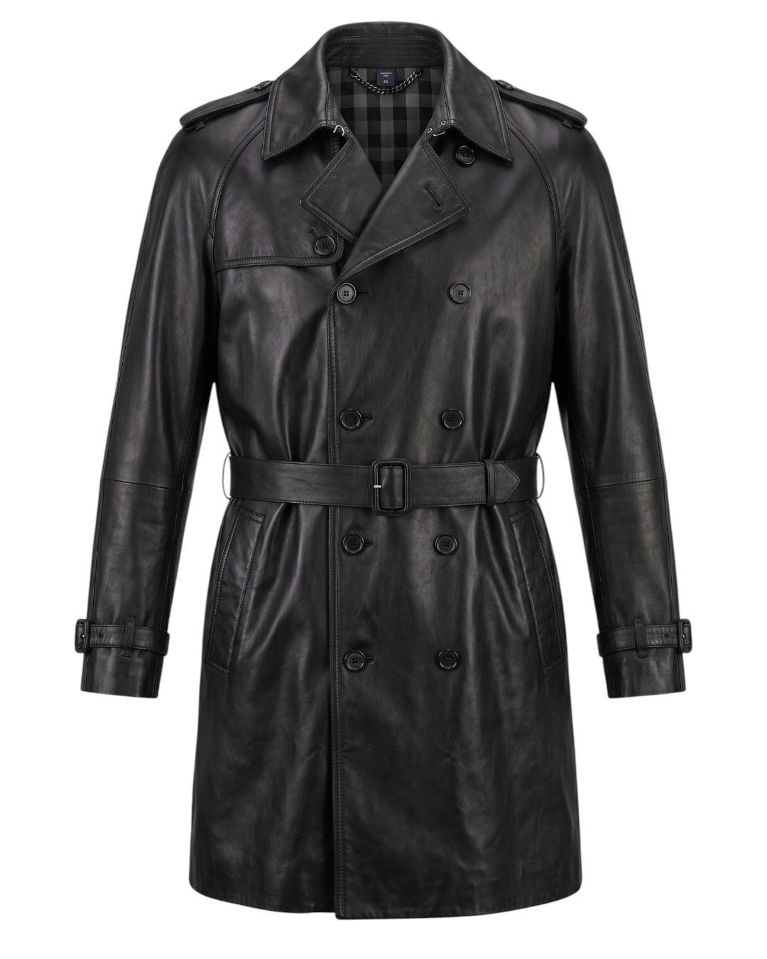 Burberry Prorsum VINTAGE LEATHER TRENCH COAT Size US M / EU 48-50 / 2 - 1 Thumbnail