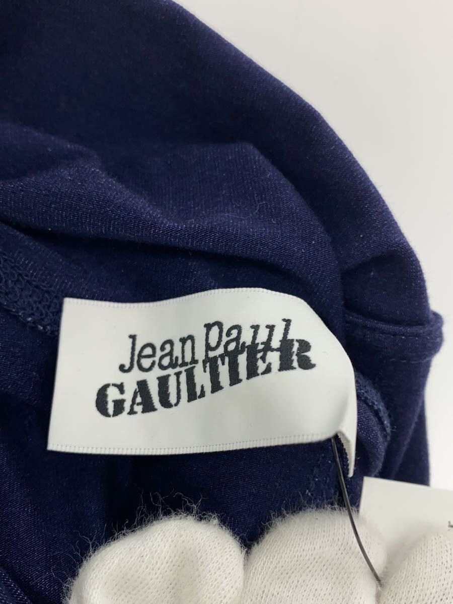 Jean Paul Gaultier Trompe l'oeil Denim Printed Turtleneck Long Sleeve Top Size L / US 10 / IT 46 - 4 Thumbnail