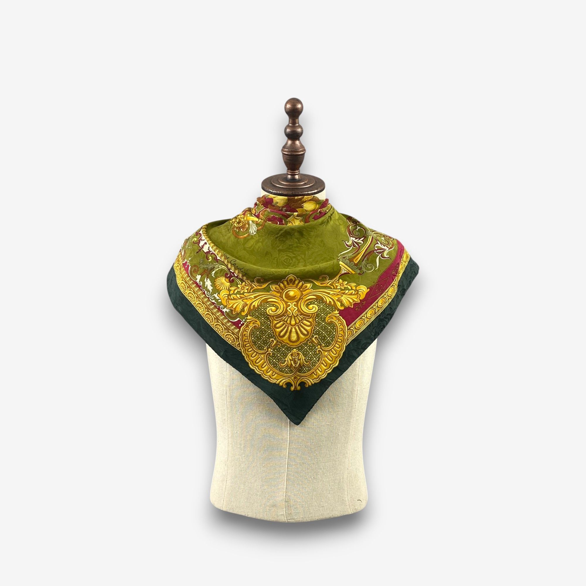 Pierre Cardin Vintage Pierre Cardin SILK Scarf Twill Stole Wraps Scarves Size ONE SIZE - 2 Thumbnail