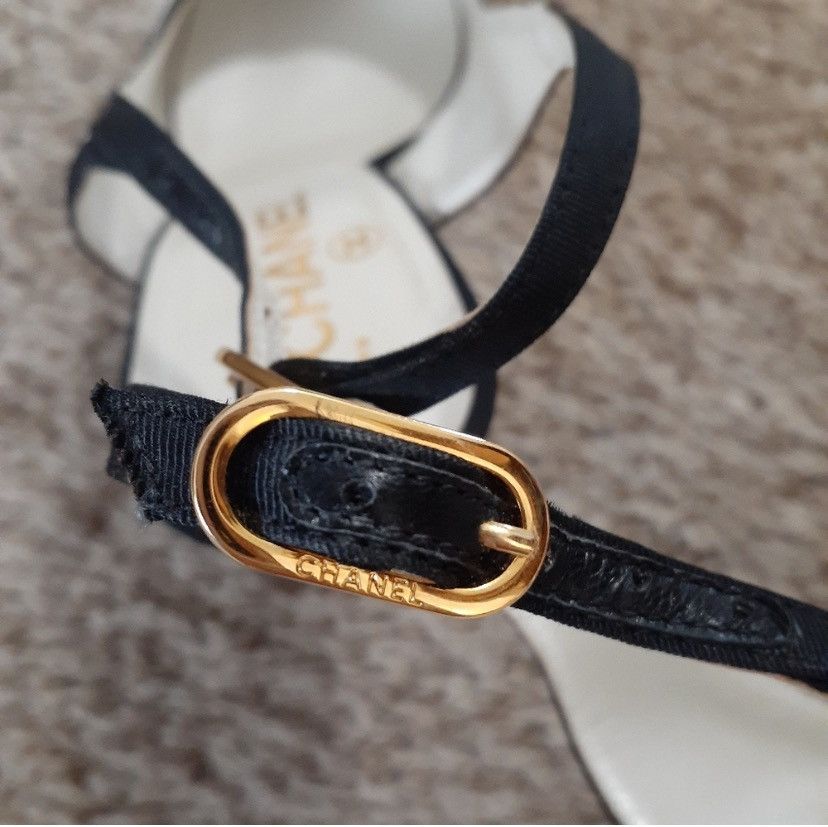Chanel Chanel escarpins slingback shoes Size US 9.5 / IT 39.5 - 4 Thumbnail