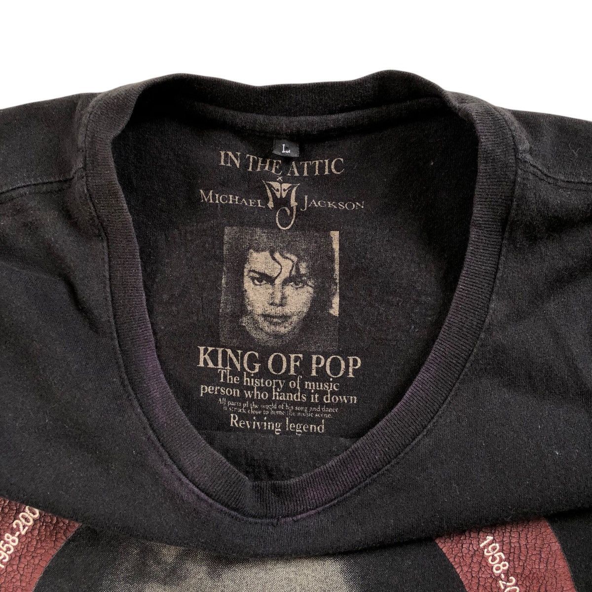 In The Attic × Michael Jackson In The Attic x Michael Jackson King of Pop T-Shirt Size US M / EU 48-50 / 2 - 9 Thumbnail