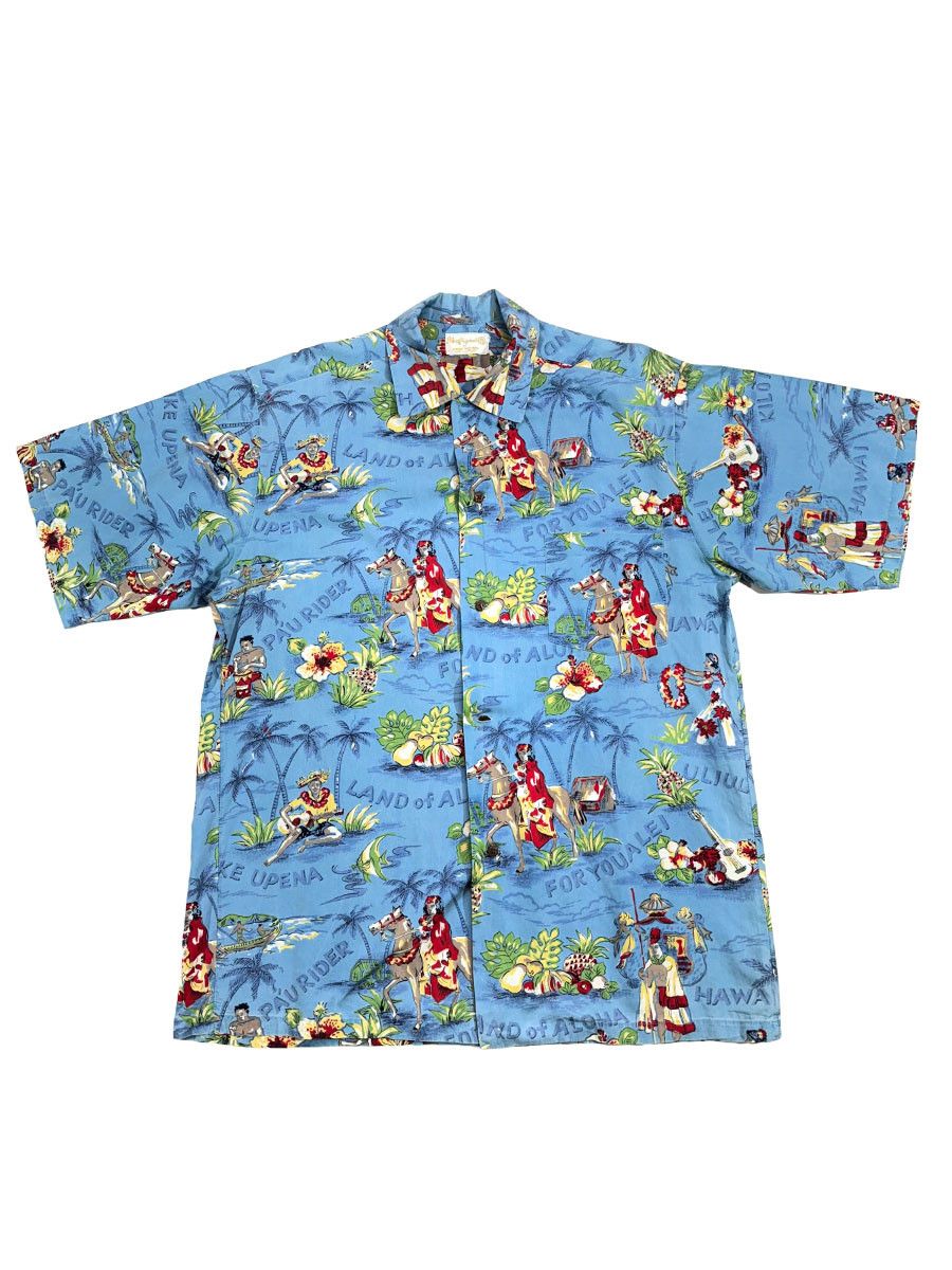 Vintage Aiko original by Alkane Fashions 'Land of Aloha' (G) Size US S / EU 44-46 / 1 - 1 Thumbnail