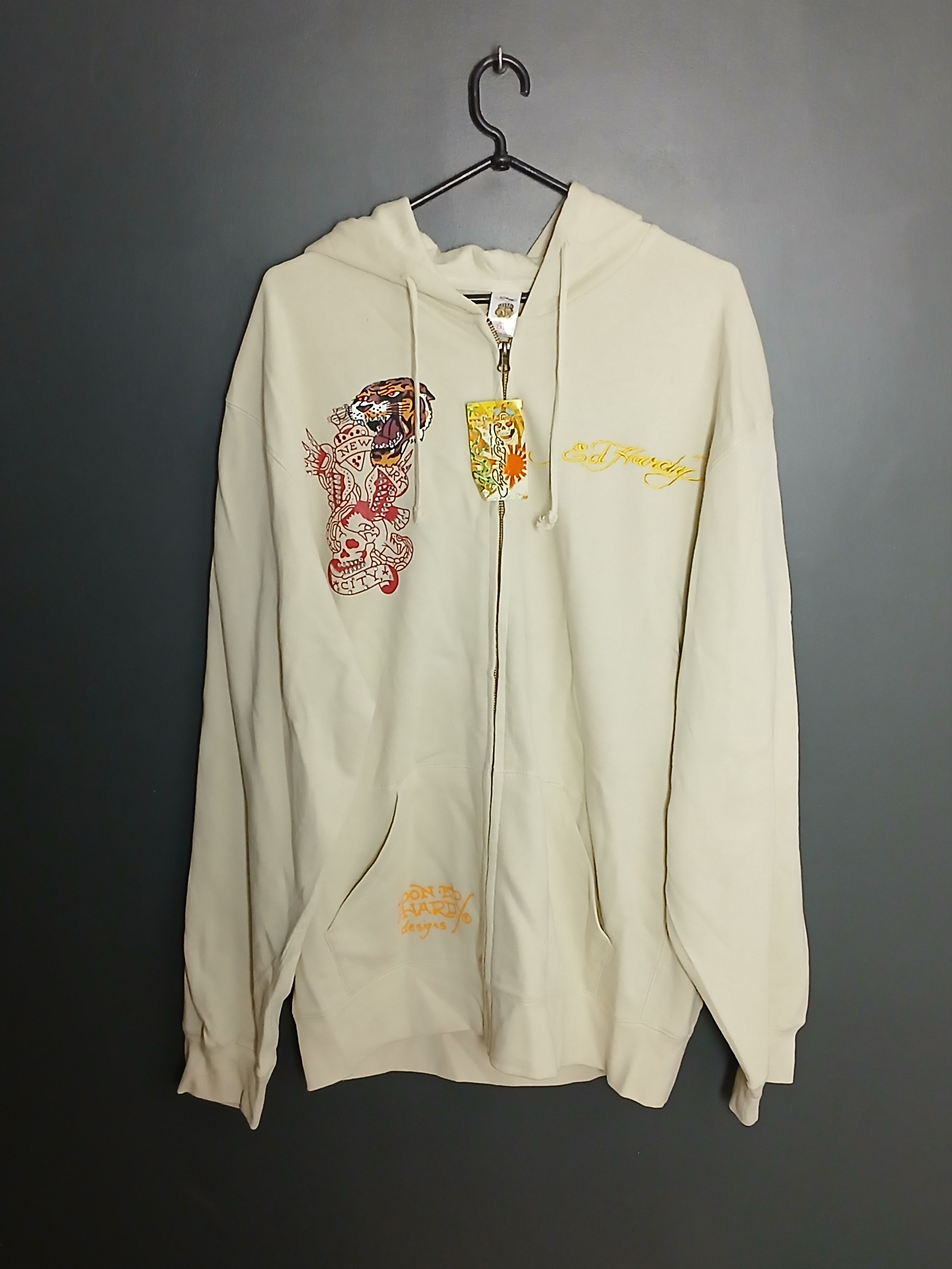 Christian Audigier × Ed Hardy New Ed Hardy Hoodie Size US XXL / EU 58 / 5 - 2 Thumbnail