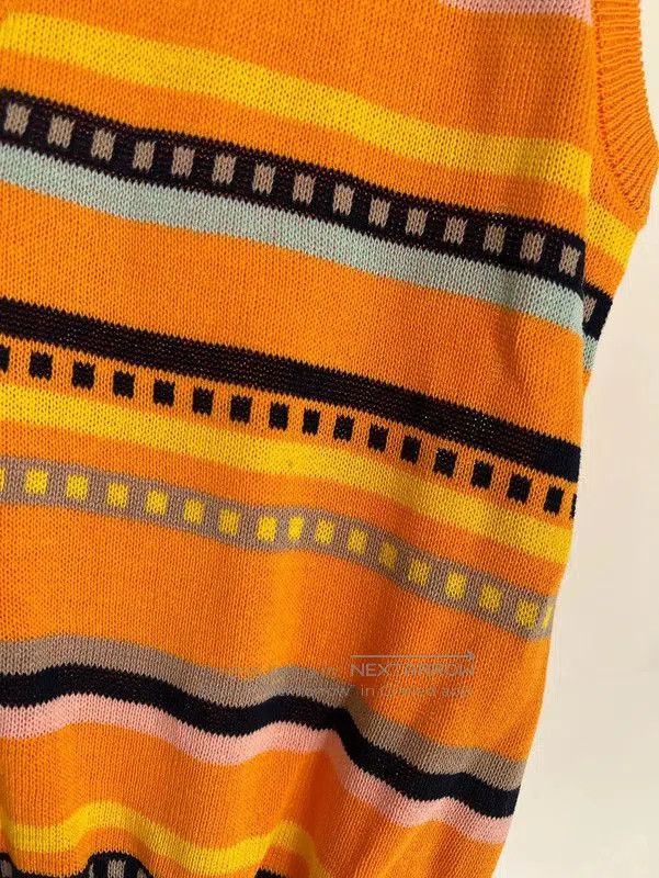 Dior Dior Orange Knit Women's Vest . Size M / US 6-8 / IT 42-44 - 8 Thumbnail