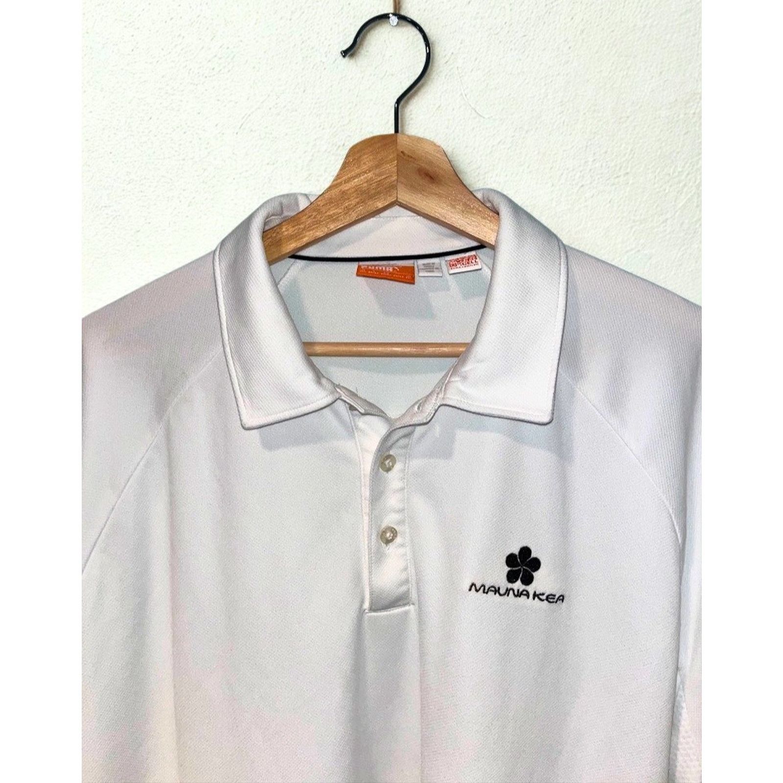 Puma Mauna Kea Hawaii Resort Puma Golf Polo Shirt White Men’s 2XL Size US XXL / EU 58 / 5 - 2 Thumbnail