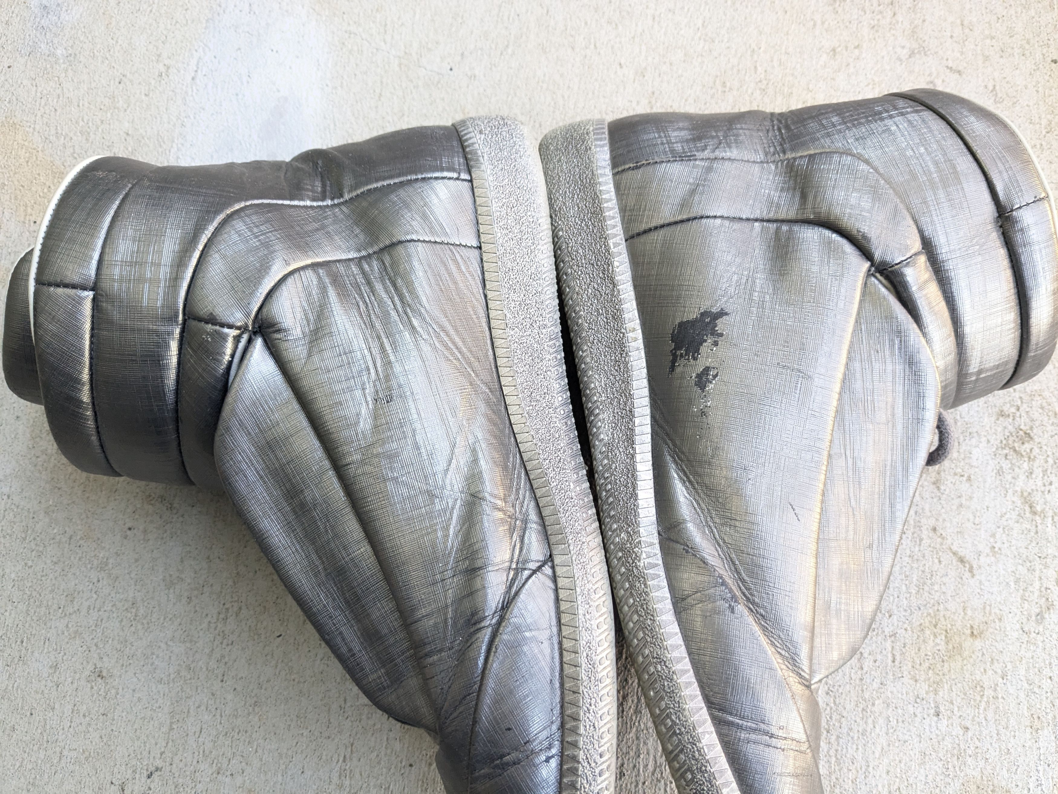 Maison Margiela Maison Margiela Future Silver 10 43 High Tops Leather Size US 10 / EU 43 - 15 Thumbnail