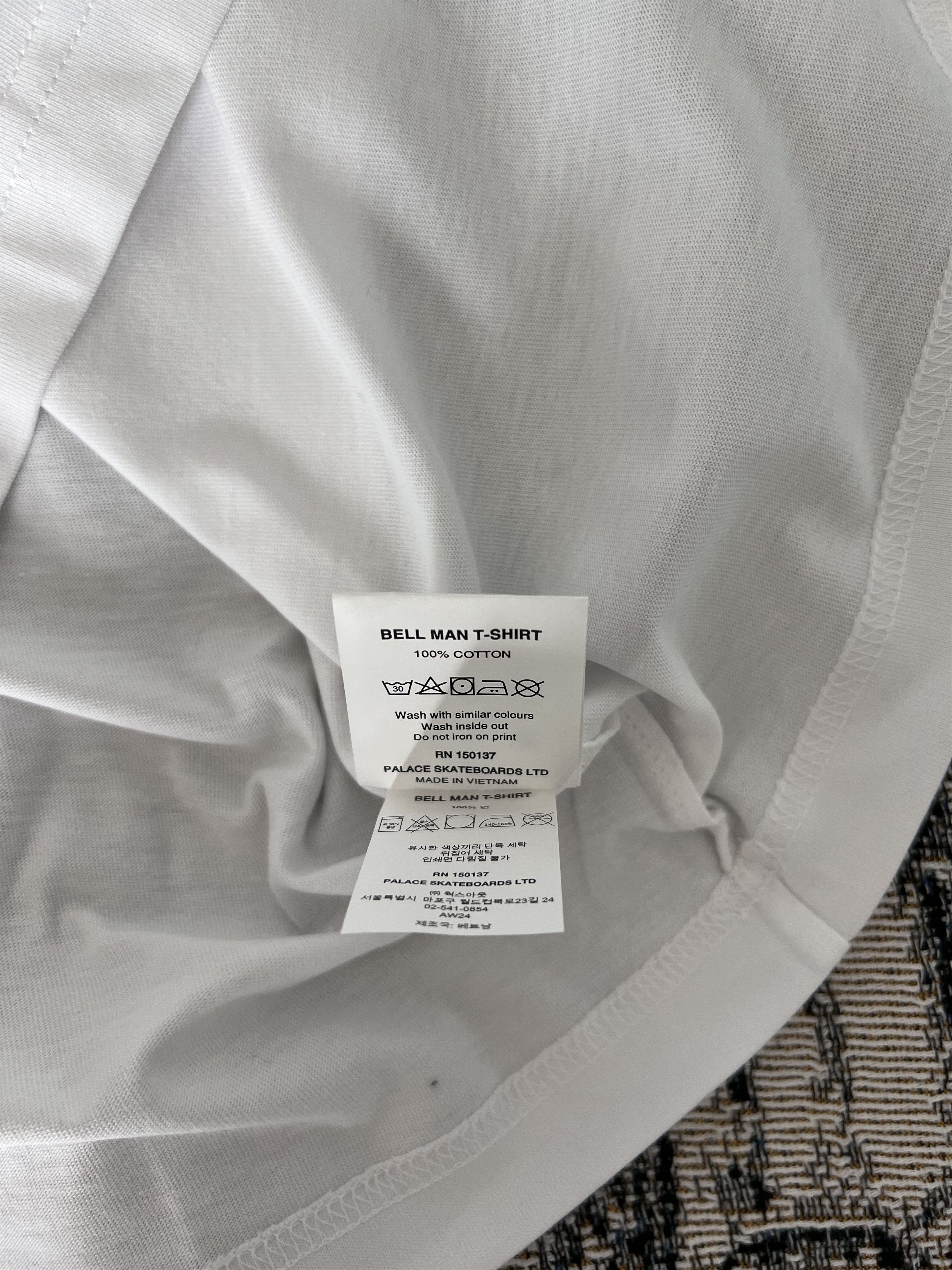 Palace Palace Palasonic Bell Man Tee in Gray Size US L / EU 52-54 / 3 - 6 Thumbnail