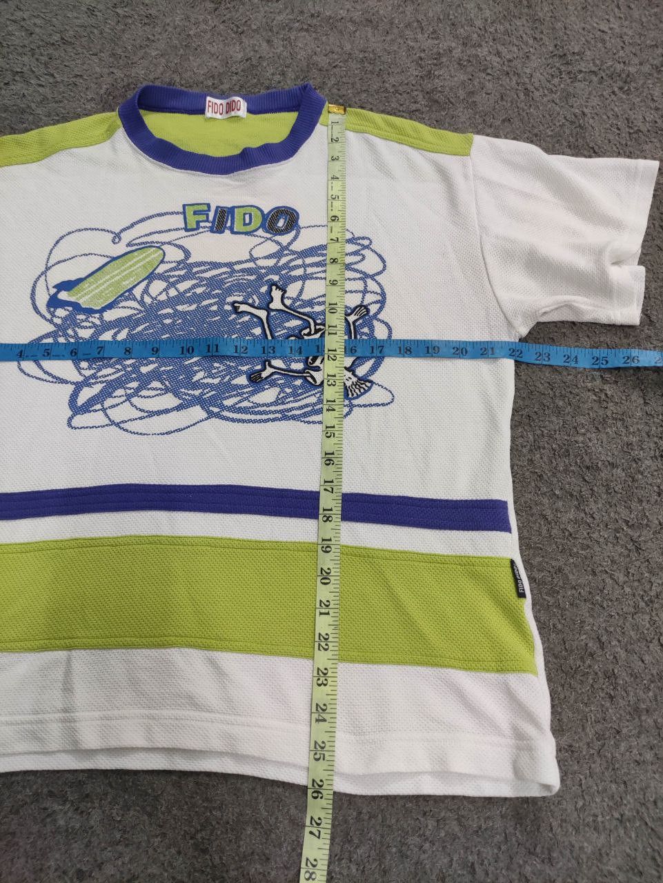 Japanese Brand Vintage Fido Dido Graphic Logo Tee Tshirt Size US M / EU 48-50 / 2 - 6 Thumbnail
