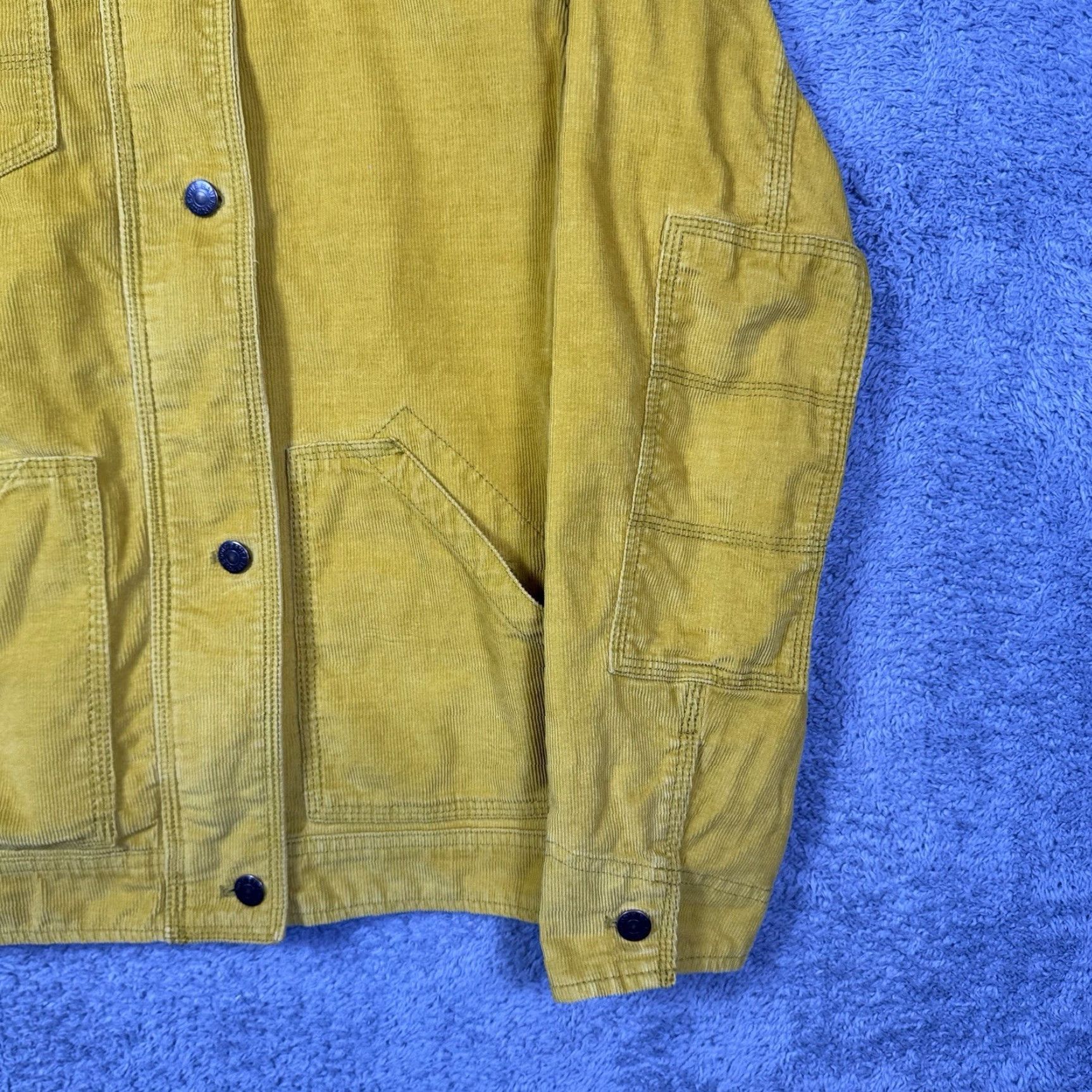 Eddie Bauer VINTAGE Eddie Bauer Corduroy Jacket Womens M Chore Barn Coat Full Zip Elbow Patch Field Jacket Size M / US 6-8 / IT 42-44 - 3 Thumbnail
