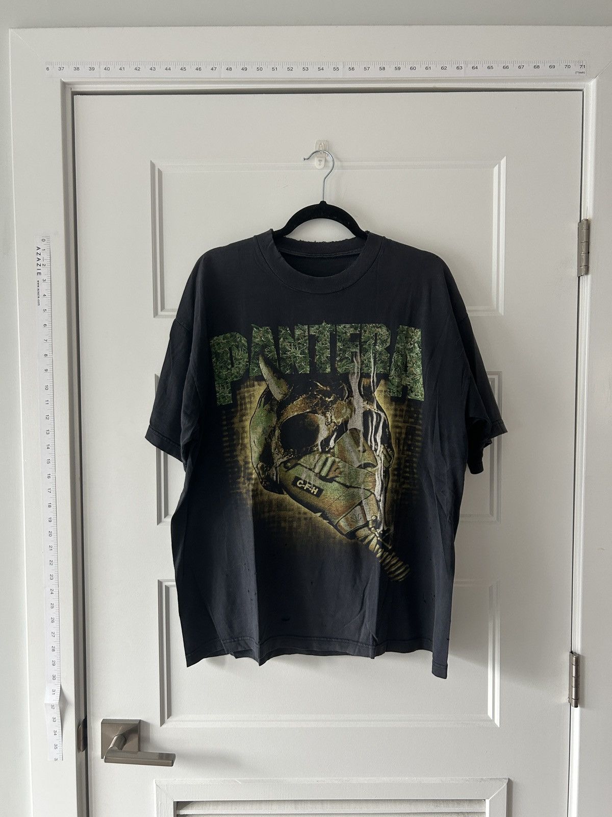 Vintage 1999 Pantera Cowboys from Hell Shirt Size US L / EU 52-54 / 3 - 1 Thumbnail