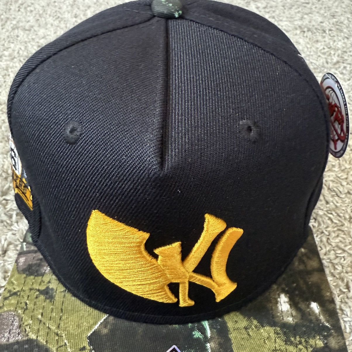 Wu-Tang Clan Wu-Tang Hat Twnty Two Black Camouflage Yankees Real Tree NYC Size ONE SIZE - 2 Thumbnail
