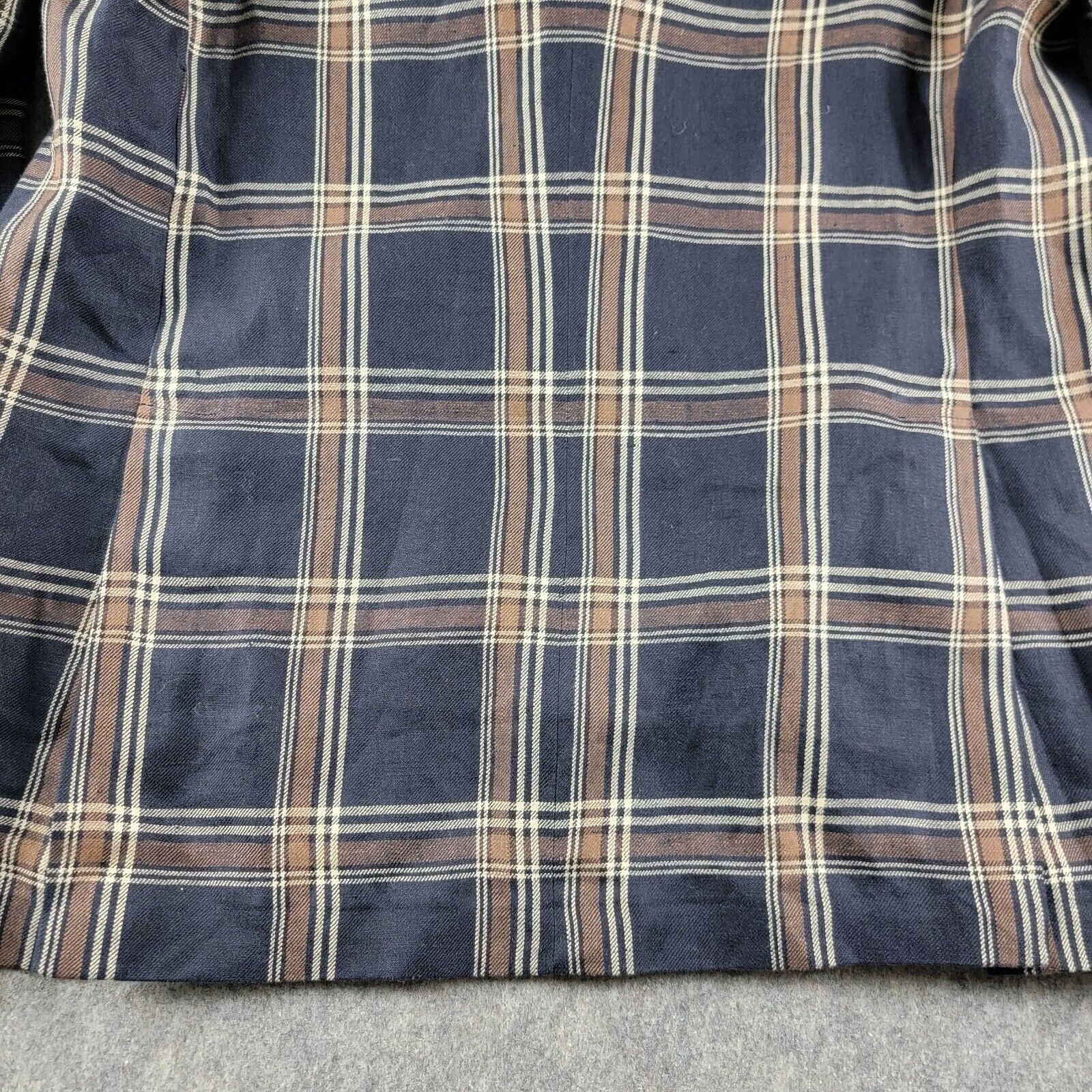 Todd Snyder Todd Snyder Mens Plaid Linen Sport Coat Blazer *Read Size 44L - 10 Thumbnail