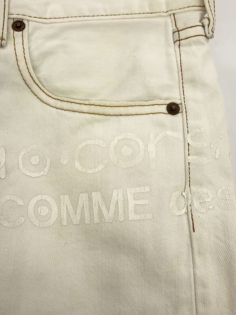 Comme des Garcons × Junya Watanabe Logo Printed Straight Leg Denim Jeans Size US 33 - 4 Thumbnail
