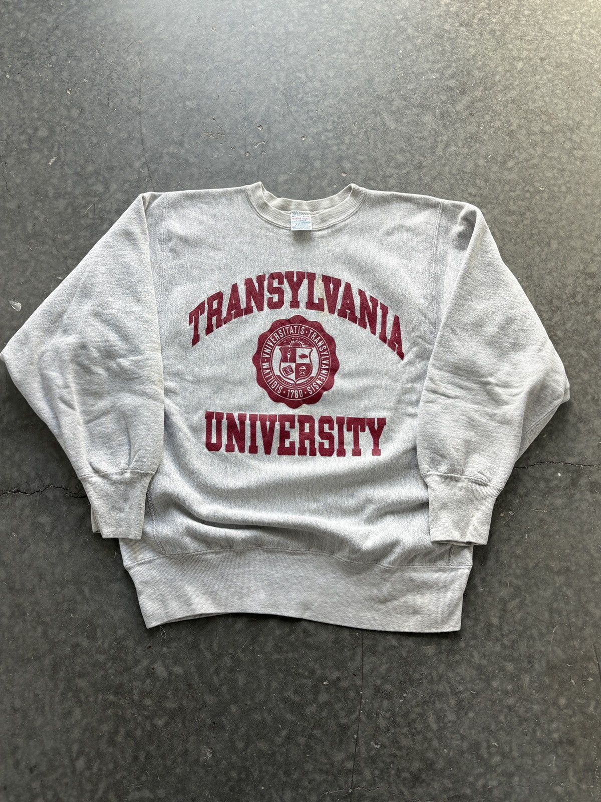 Champion Vintage 90s Champion Reverse Weave Transylvania University Size US L / EU 52-54 / 3 - 1 Thumbnail