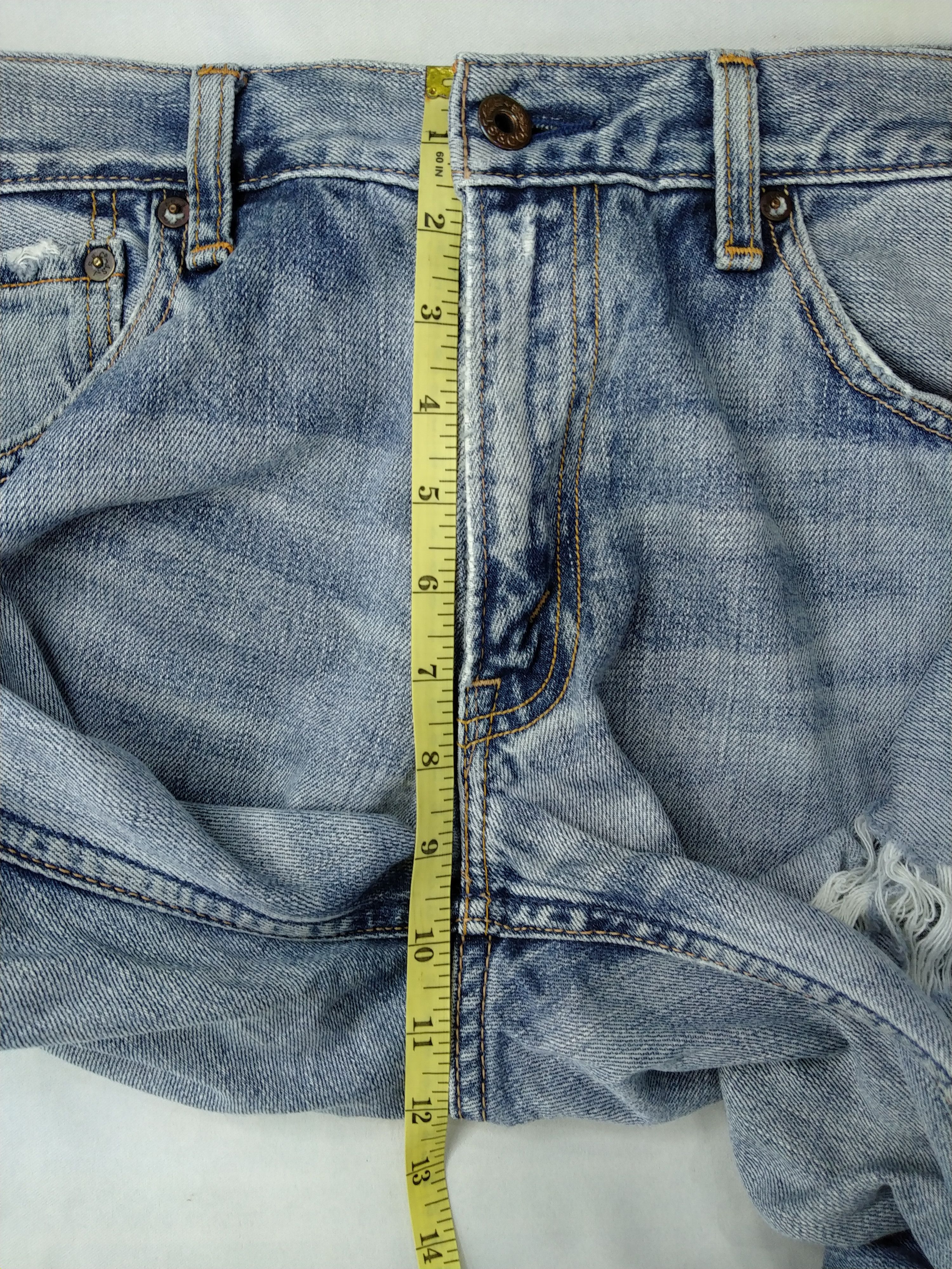 Levi's Classic Levi's 503 Distressed Ripped Denim 34 x 29.5 -JN085 Size US 34 / EU 50 - 5 Thumbnail