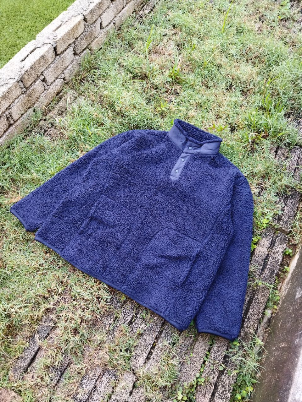 Uniqlo × White Mountaineering Uniqlo X White Mountaineering Fleece Jacket - Size L Size US L / EU 52-54 / 3 - 3 Thumbnail