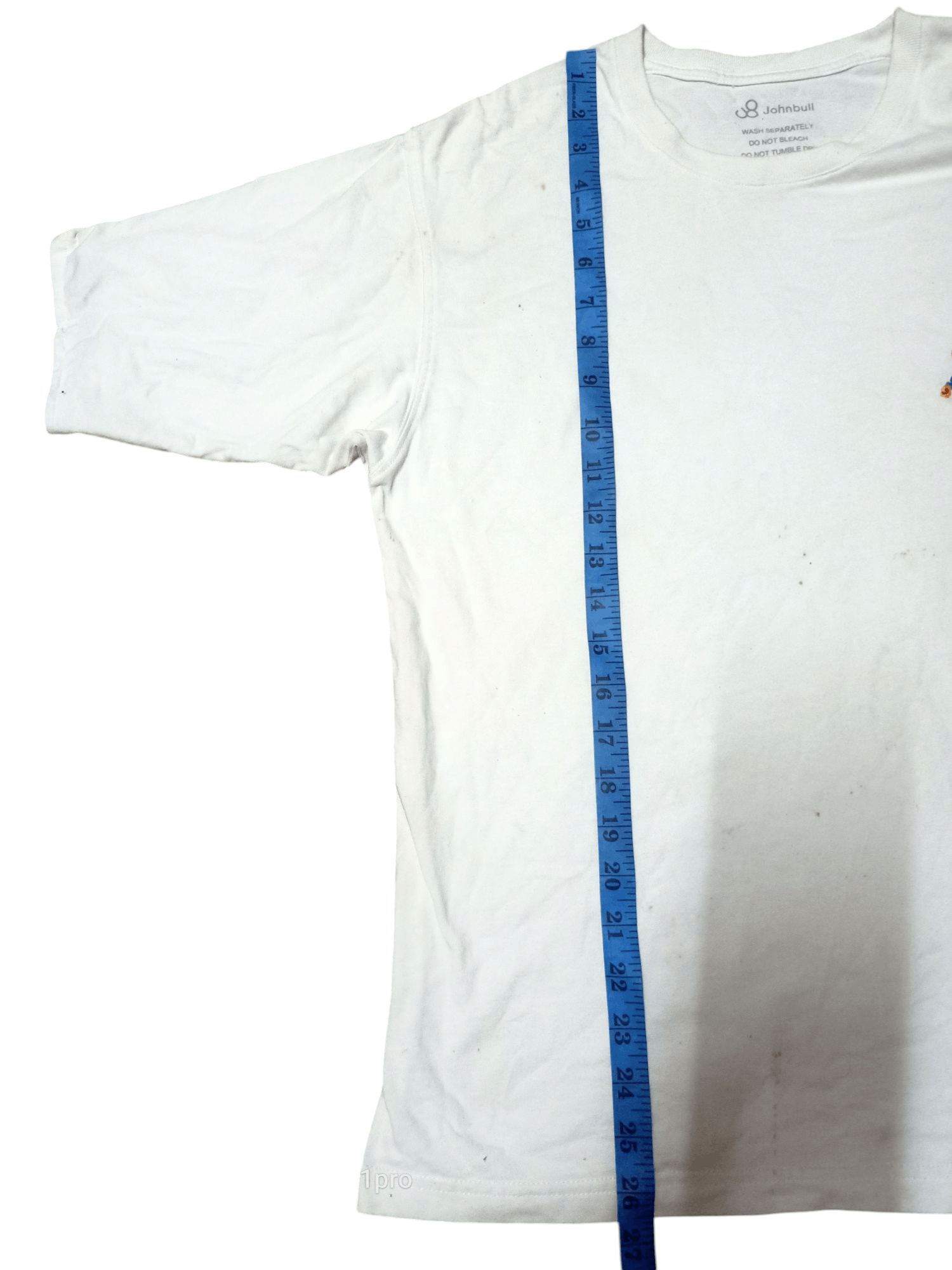 Japanese Brand × Johnbull John Bull Men Shirt White 'Keep Ypung & Keep Smile Size US S / EU 44-46 / 1 - 2 Thumbnail