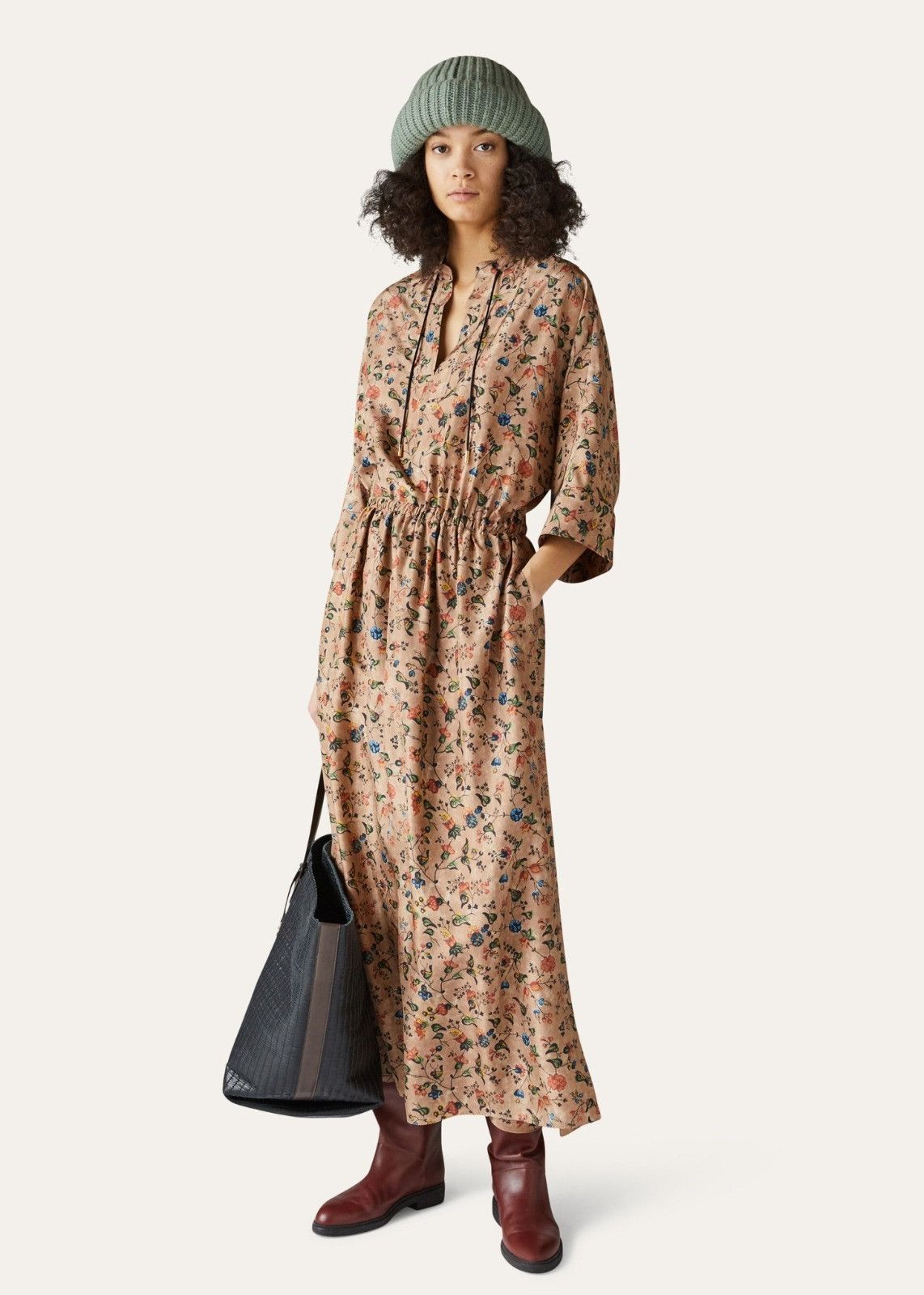 Loro Piana o1srvl11e0824 Bolivian Rim Dress in Multicolor Size M / US 6-8 / IT 42-44 - 6 Thumbnail