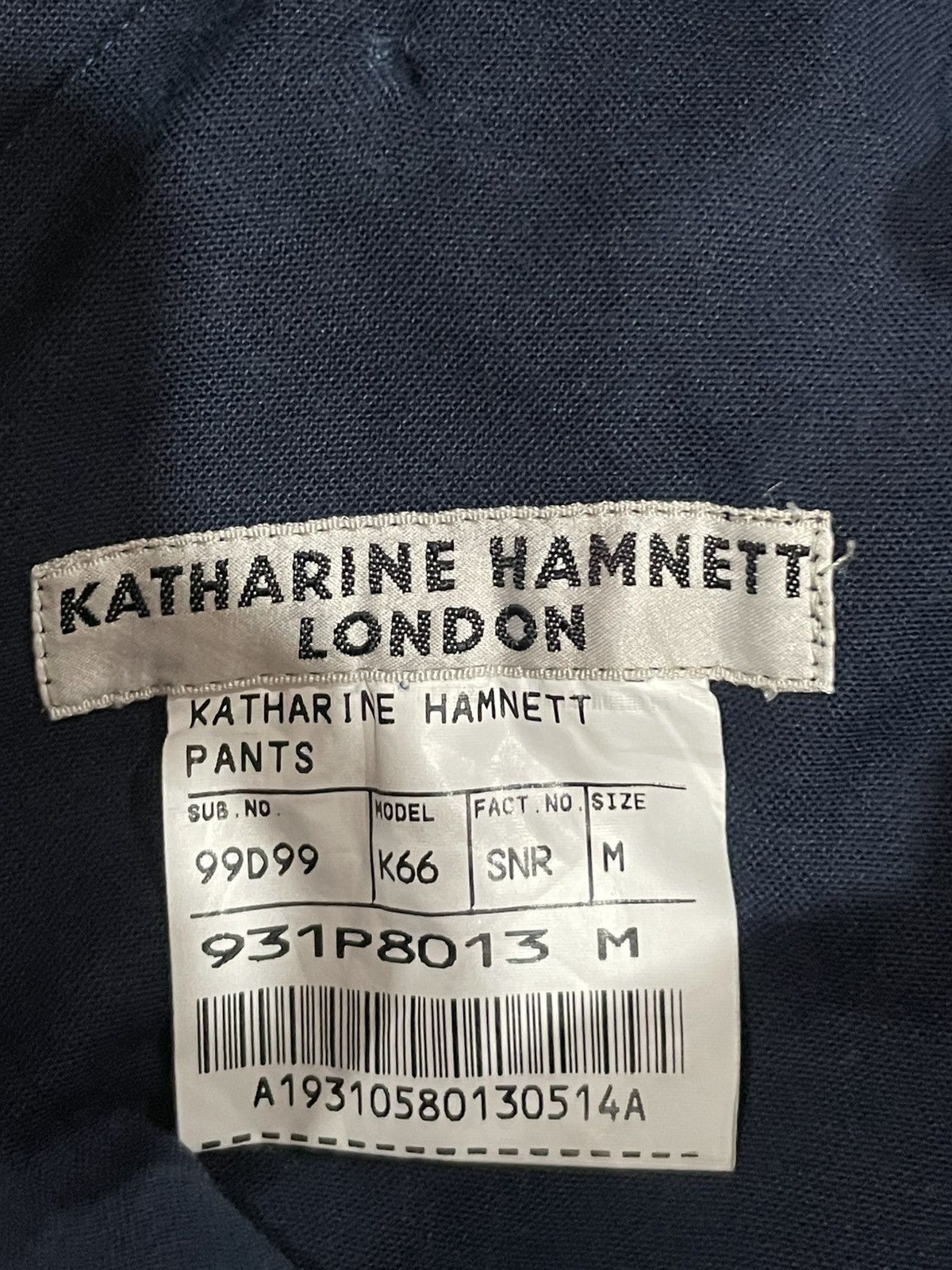 Katharine Hamnett London Vintage Katharine Hamnett London Pants Size US 30 / EU 46 - 5 Thumbnail