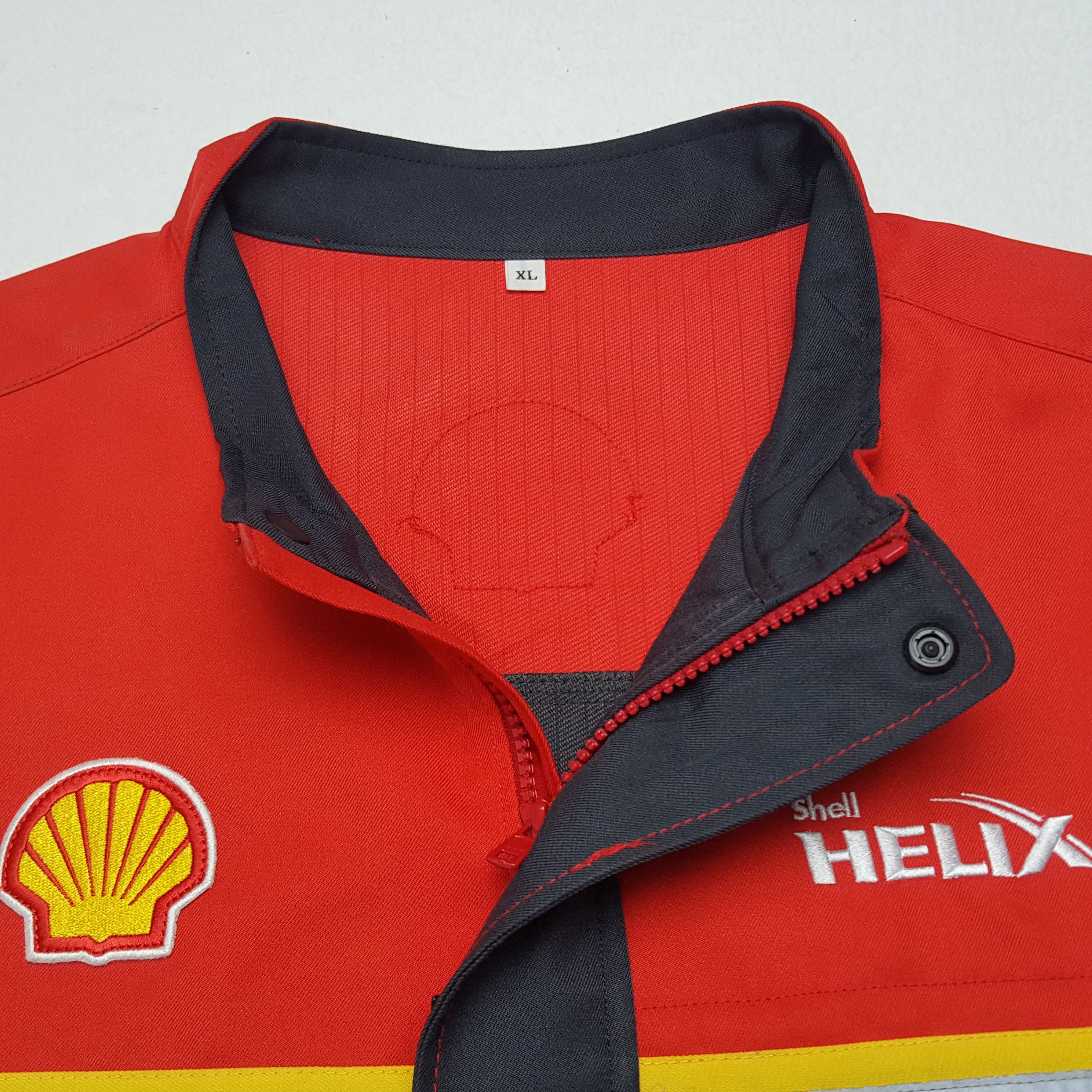 Ferrari × Polo Ralph Lauren × Vintage Vintage Ferrari Shell Helix Racing Team Jacket Size US XXL / EU 58 / 5 - 5 Thumbnail