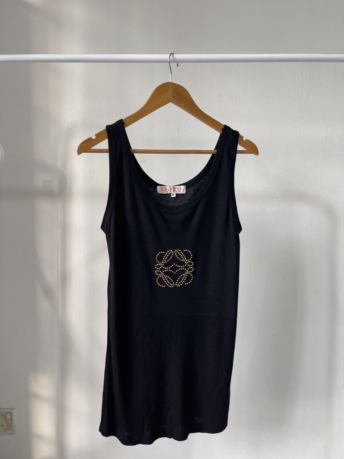 Loewe 80s Loewe Viscosa Center Logo Tank Top Size US S / EU 44-46 / 1 - 1 Thumbnail