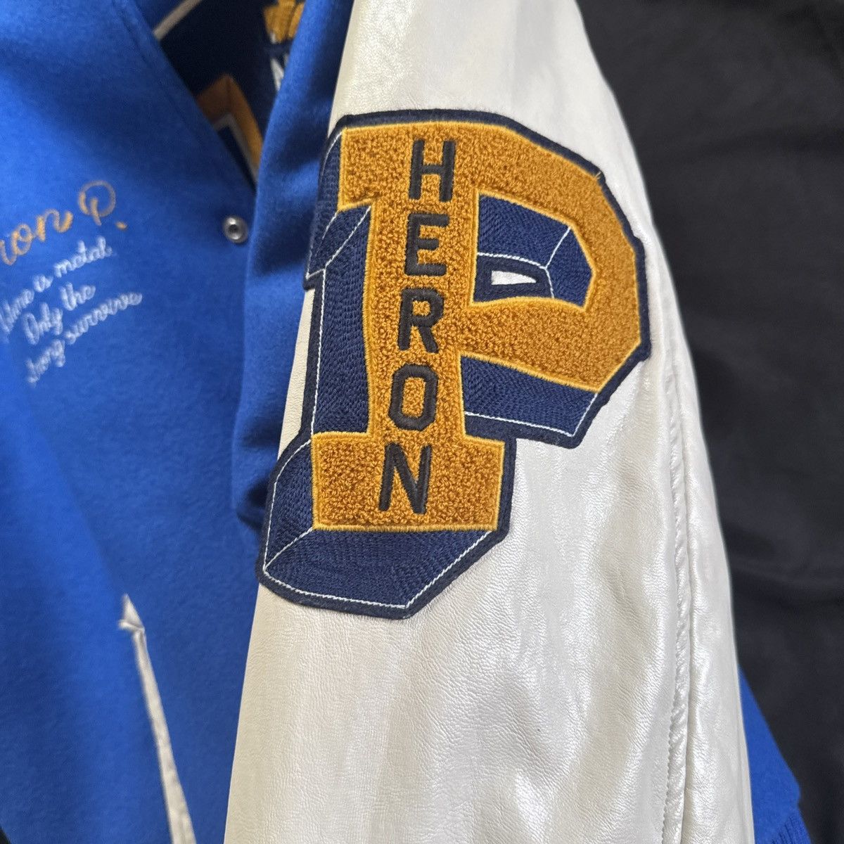 Heron Preston HERON PRESTON VARSITY JACKET Size US S / EU 44-46 / 1 - 7 Thumbnail