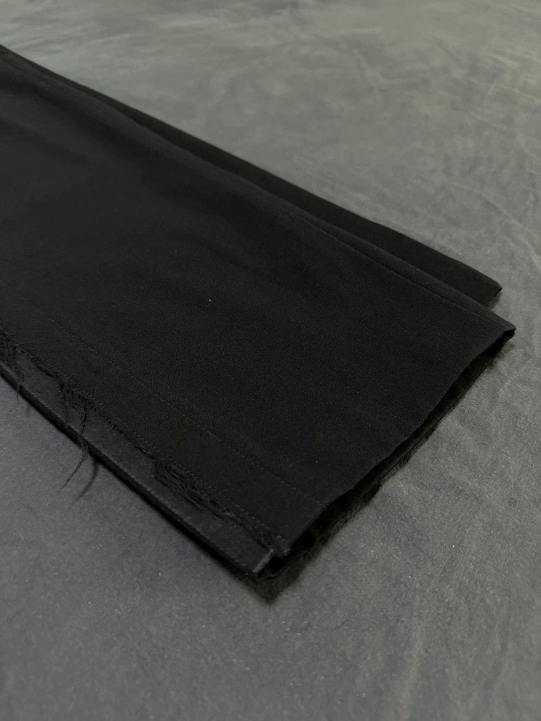 Yohji Yamamoto Yohji Yamamoto size 2 16ss mainline silk raw-trimmed wool g Size US 28 / EU 44 - 4 Thumbnail