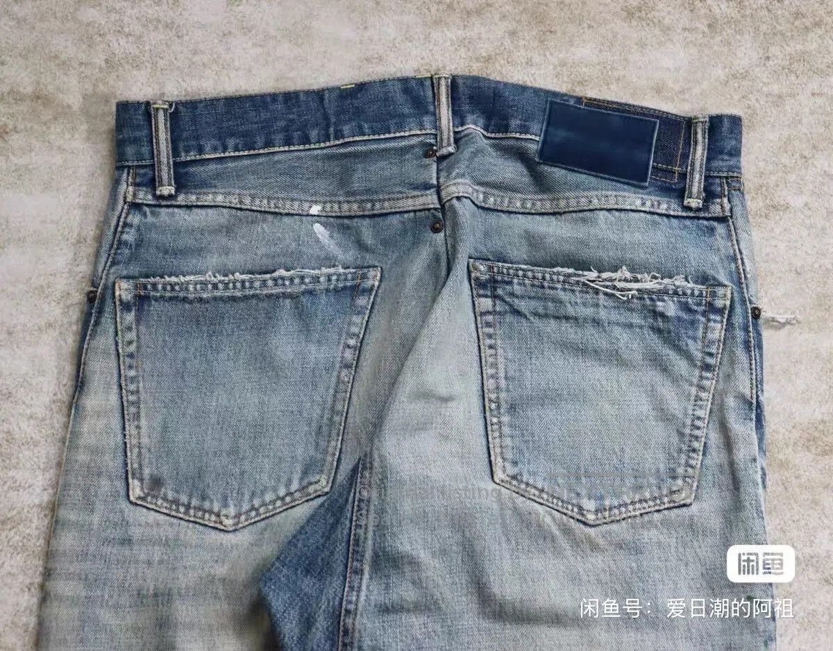 Visvim Visvim 19ss Hakama Crash Jeans. Size US 26 / EU 42 - 7 Thumbnail